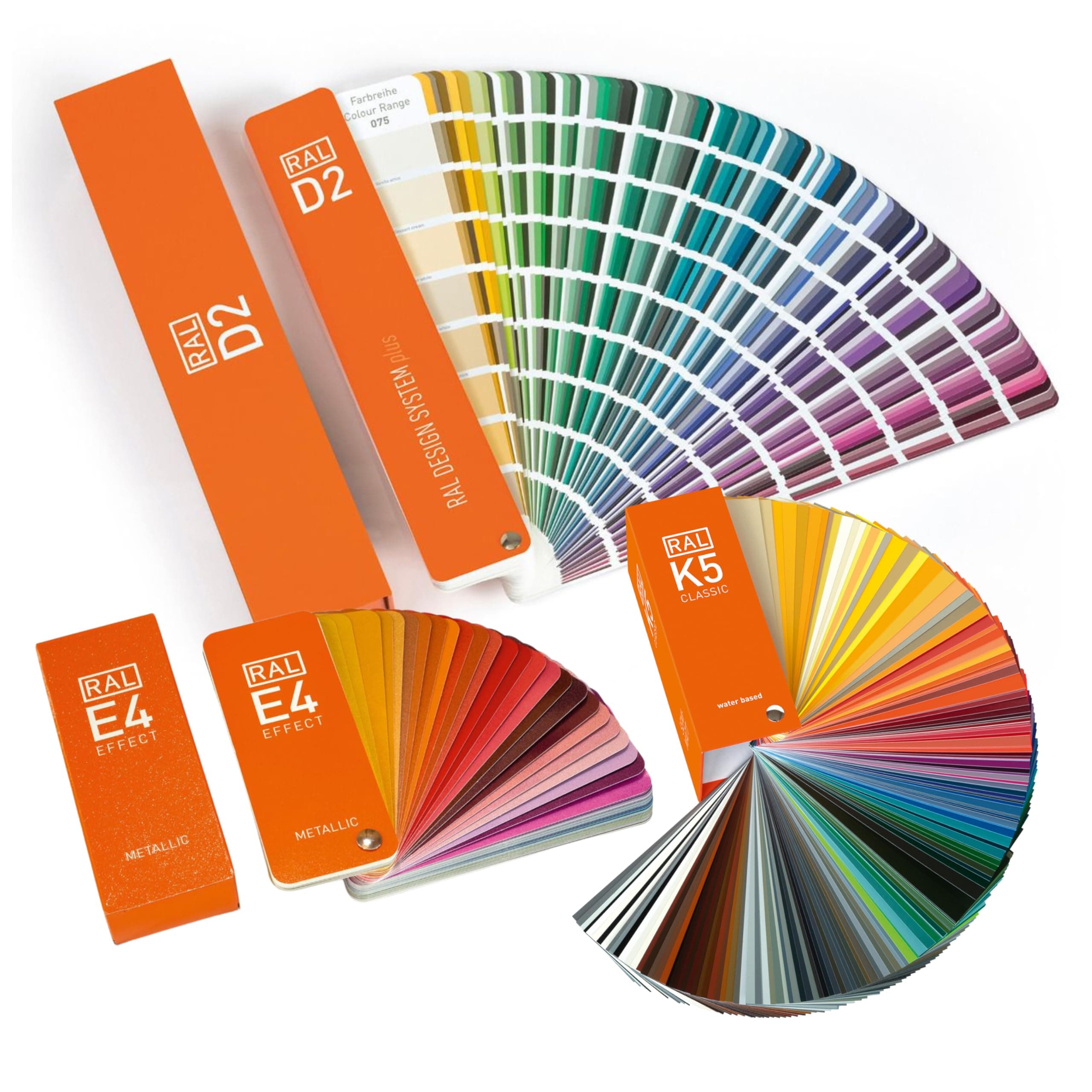 Colour Chart Set: K5, D2, E4 Colours