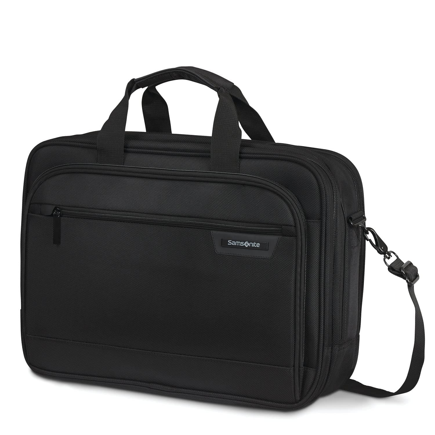 Classic 2 .0 3 Compartment Briefcase, 15.6 inch, Black