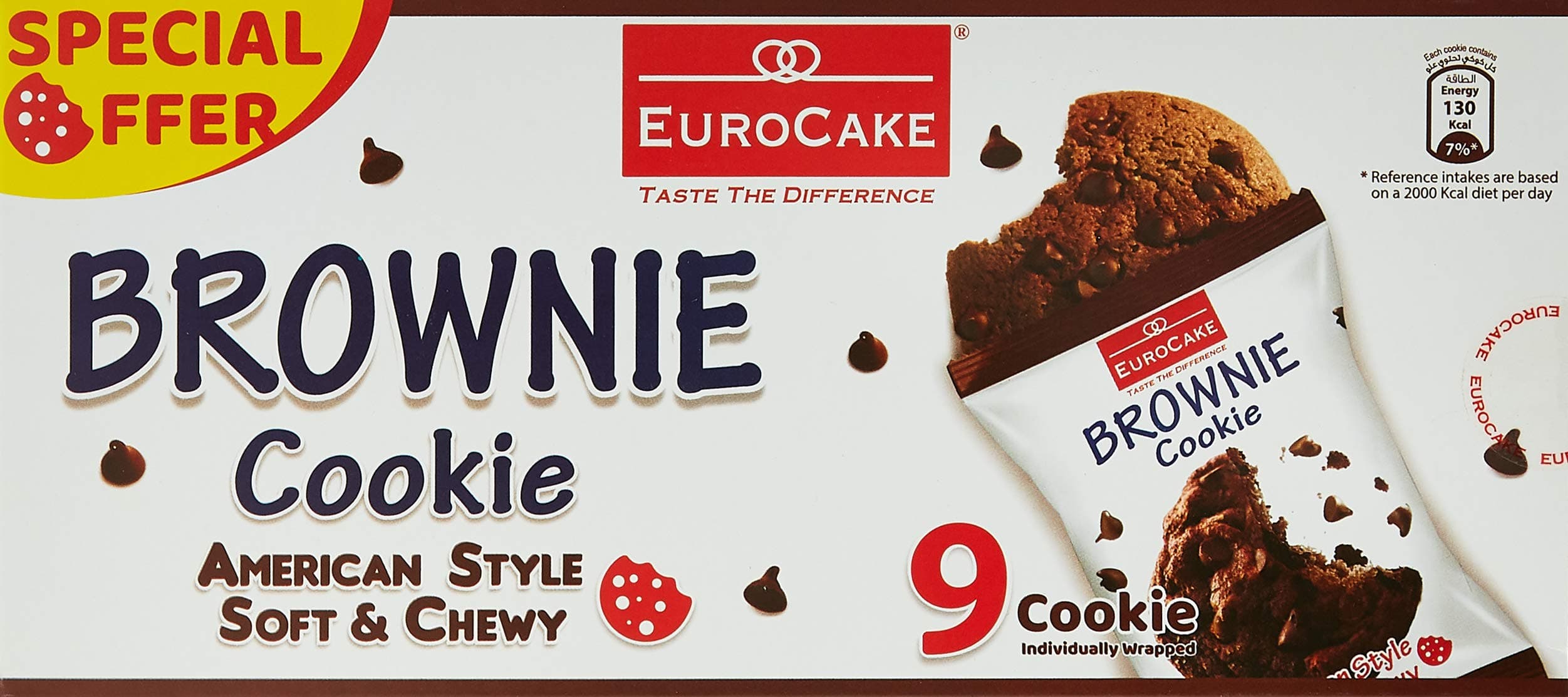 Eurocake Brownie Cookie 9-Piece Mega Pack