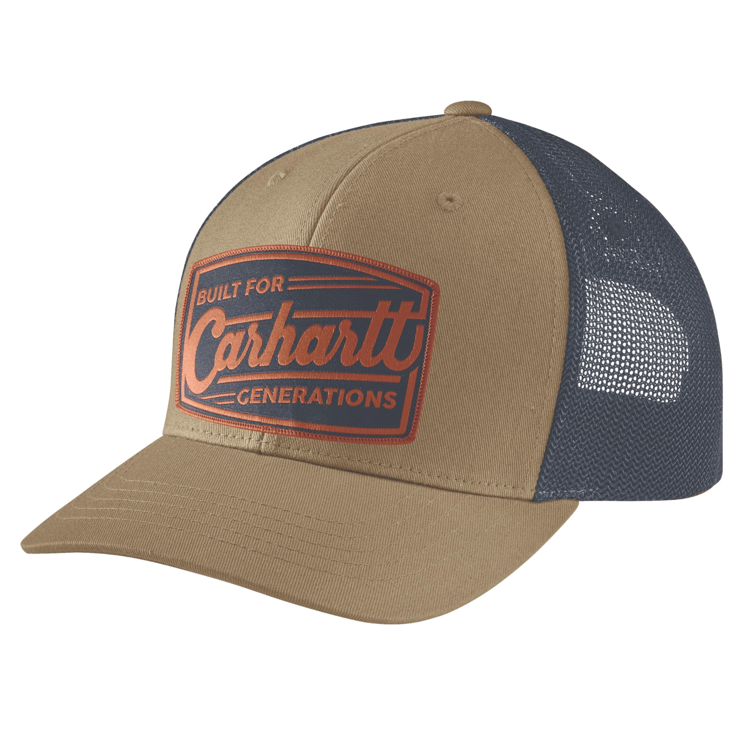 [Carhartt] ベースボールキャップ Canvas Mesh-back Built Patch Cap メンズ