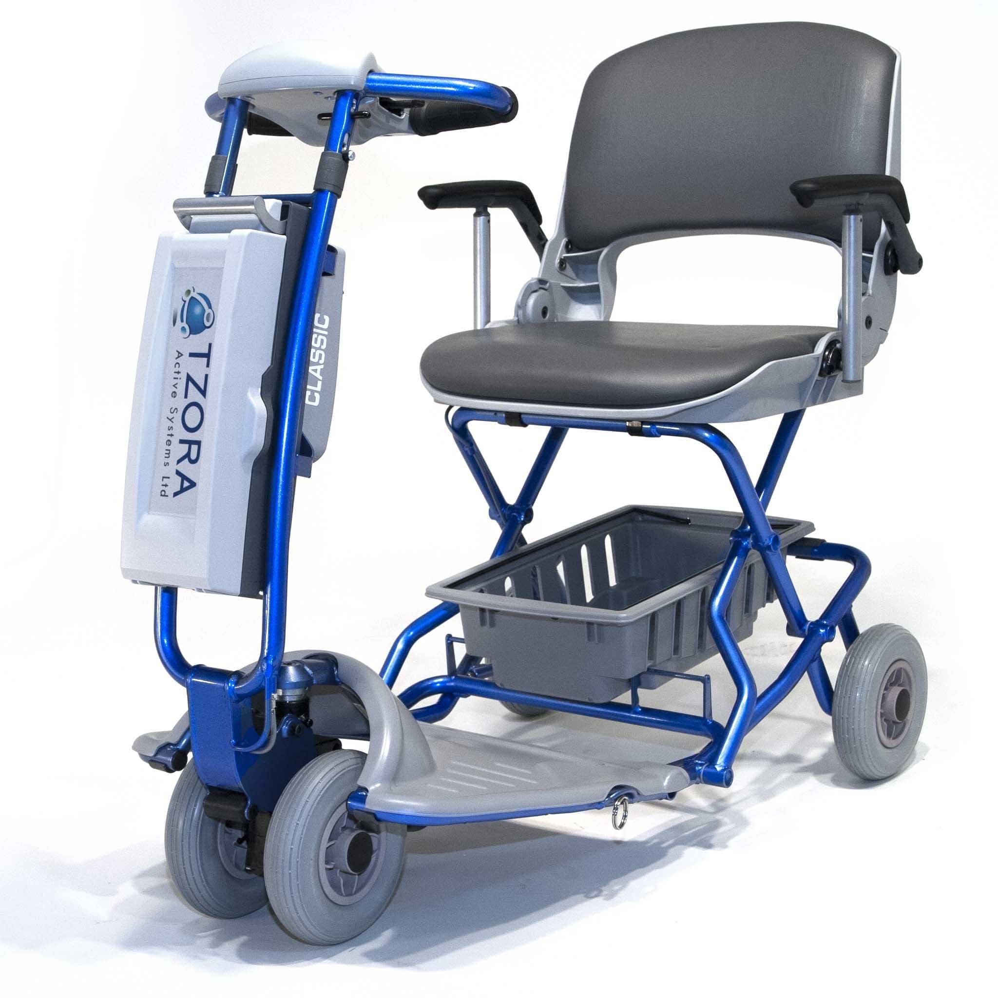 Lexis Light Folding Travel Scooter BLUE