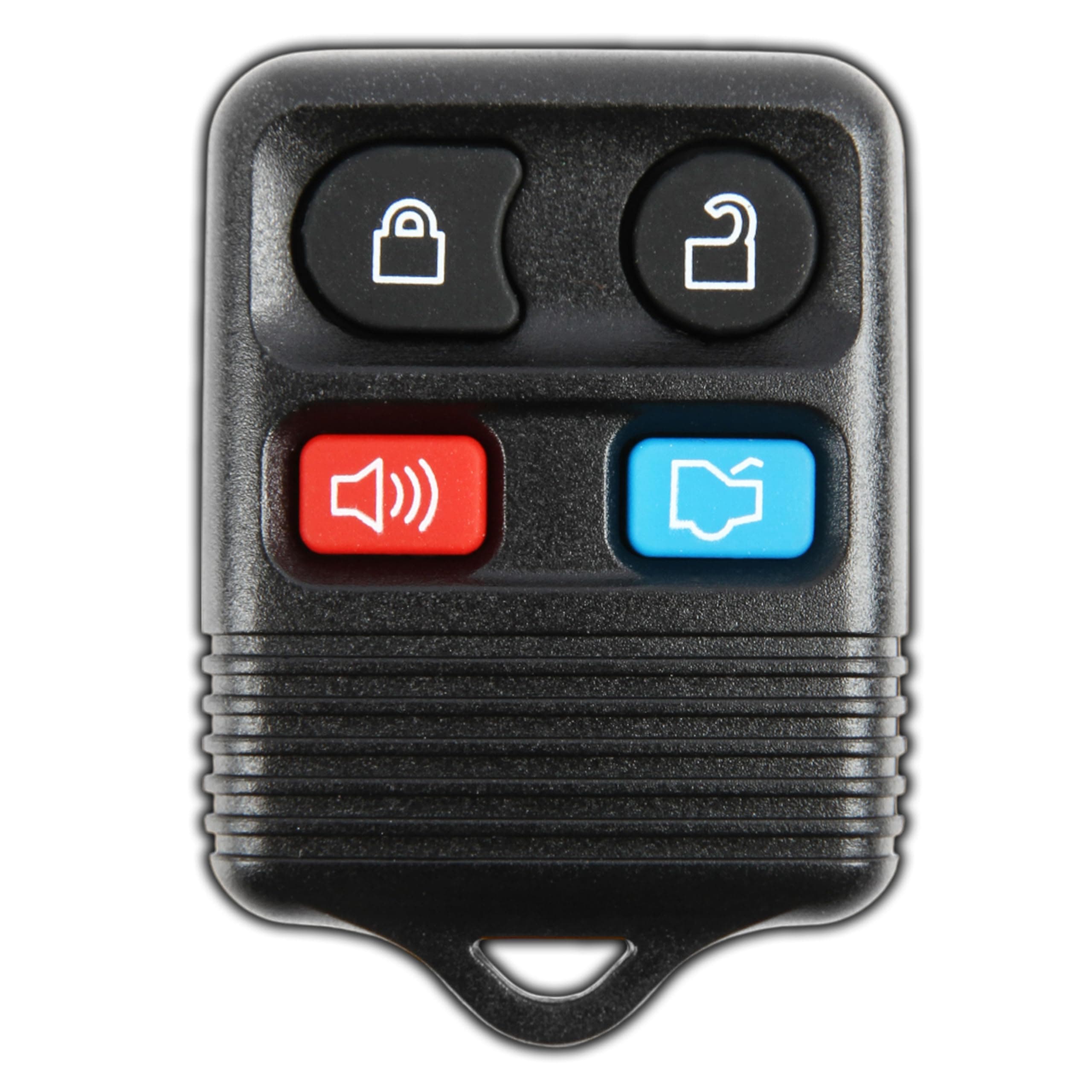 KeylessOption Replacement Keyless Entry Remote Control Car Key Fob - Black