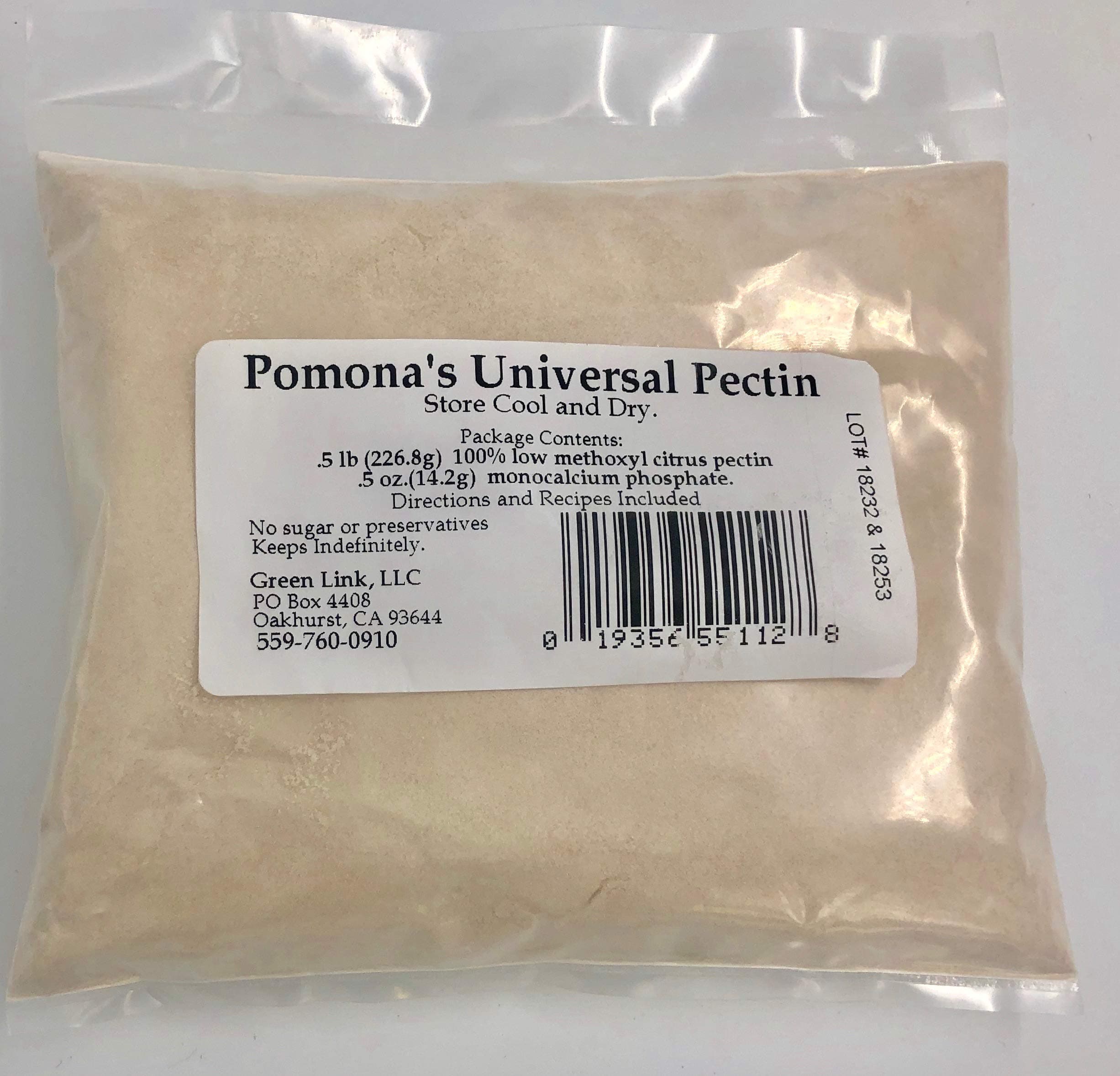 Workstead Industries Pomona's Universal Pectin - 1/2 lb bulk package