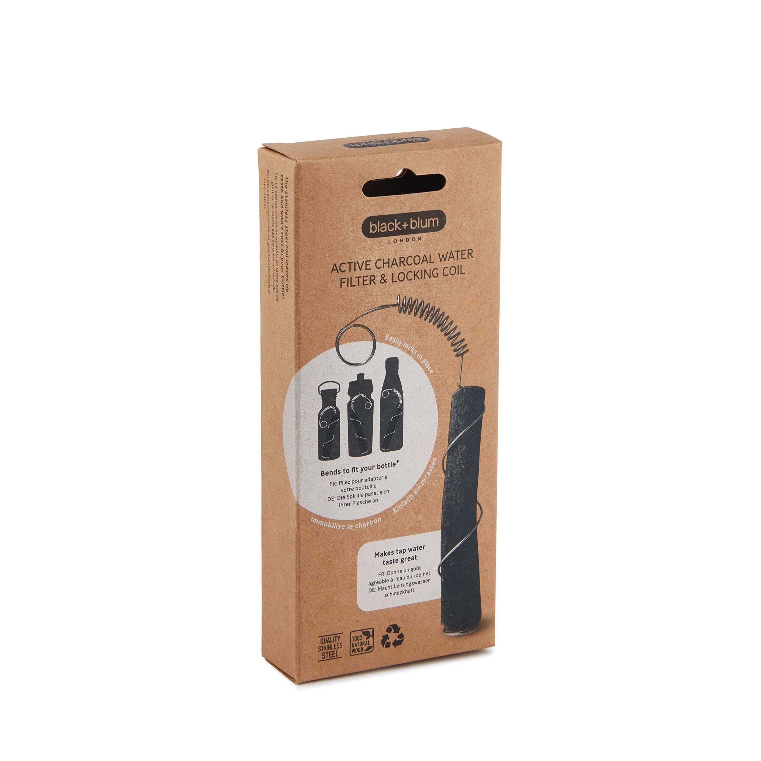 Charcoal Water Filter 4-Pack