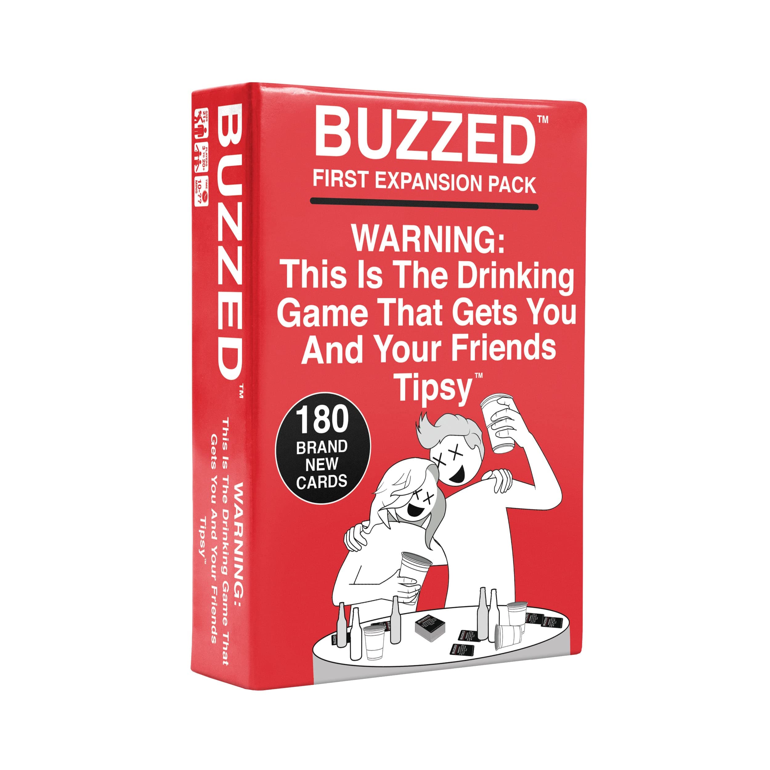 WHAT DO YOU MEME? Buzzed - This is The Drinking Game Gets and r Friends Tipsy! - Expansion Pack #1