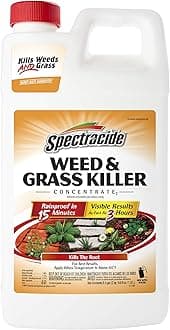 Weed And Grass Killer Concentrate 64 Ounces, Use On Patios, Walkways And Driveways
