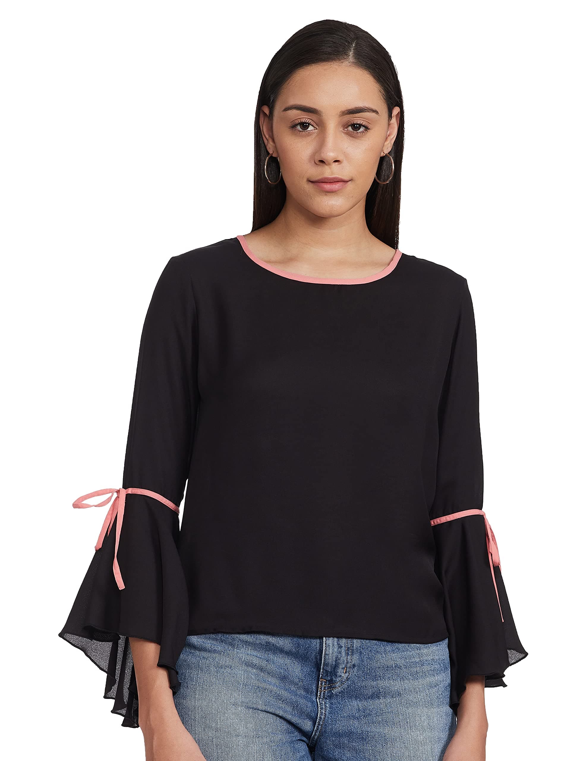 Women's Plain Regular Fit Top