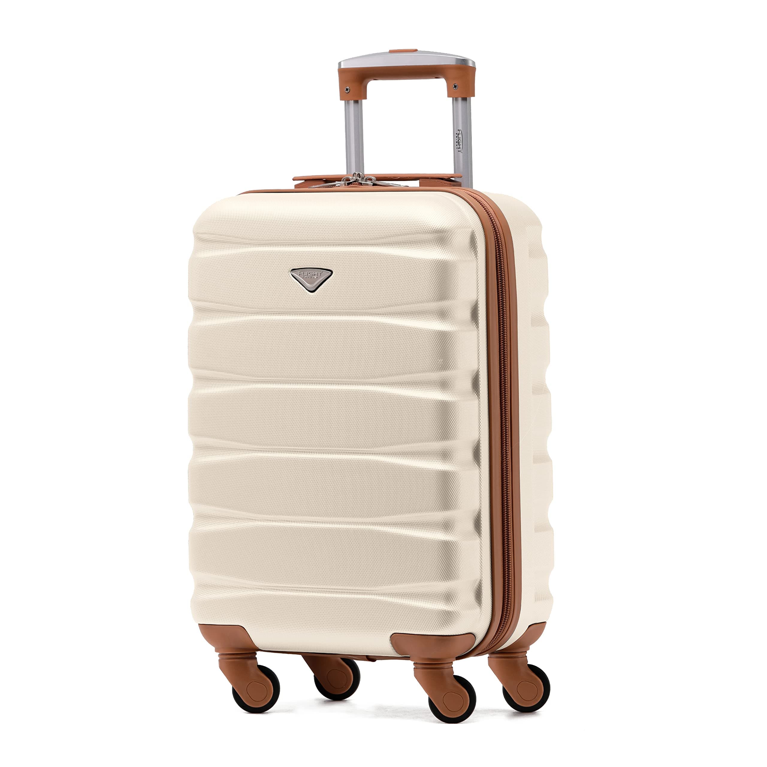 – Lightweight 4 Wheel ABS Hard Case Small Suitcase Approved for Over 100 Airlines Including easyJet, British Airways, Ryanair, Jet2, Emirates & Many More - Carry On 55x35x20cm