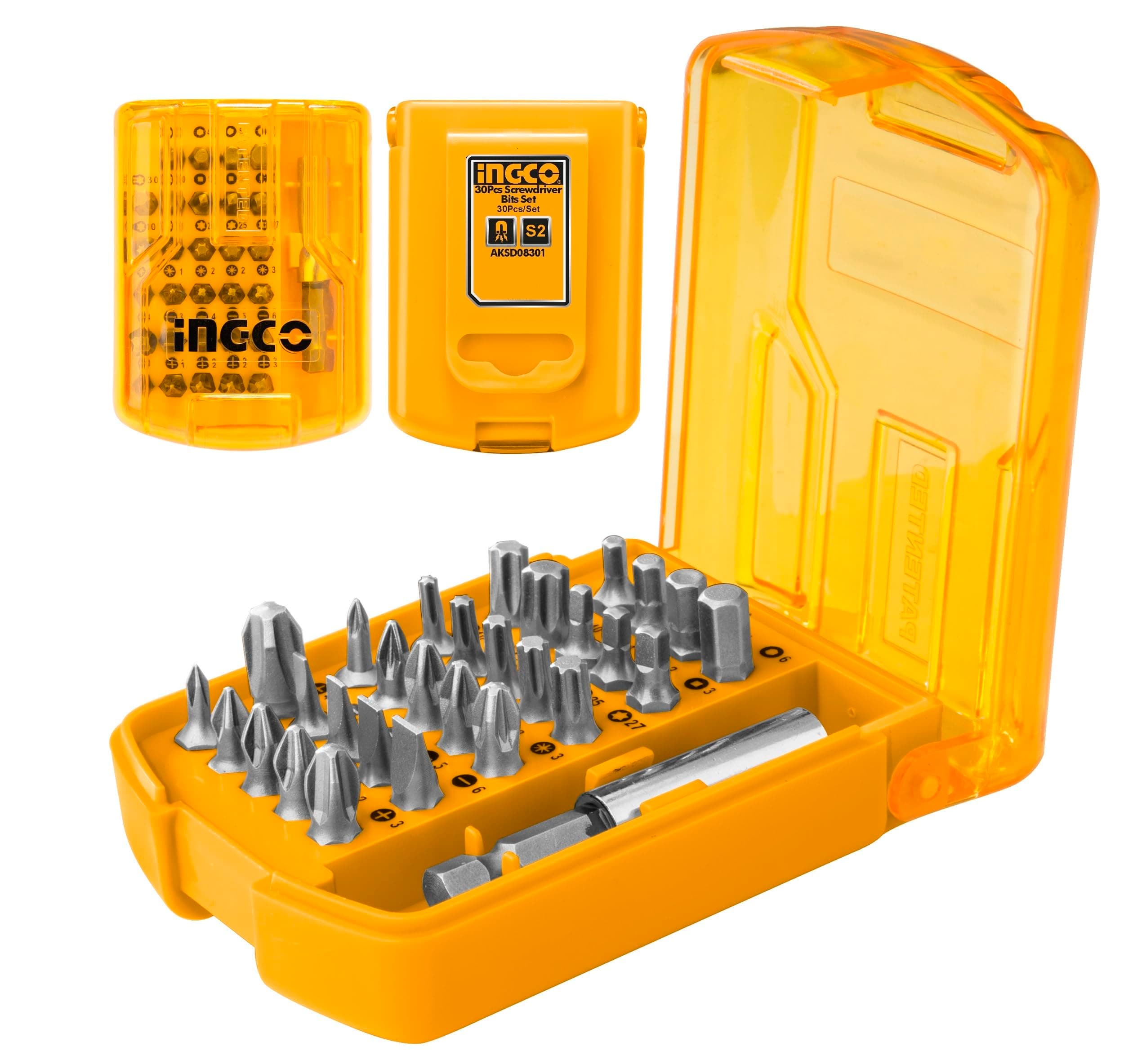 KING PRO 30 Pcs screwdriver bits set (AKSD08301) ING CO Suitable For All Modal Cordless Drill, Electrical Drill Machines