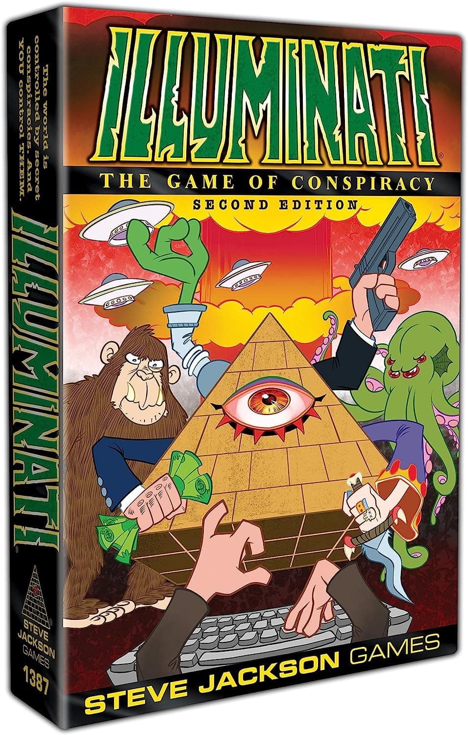 Steve Jackson Games Illuminati 2Nd Edition, Brown