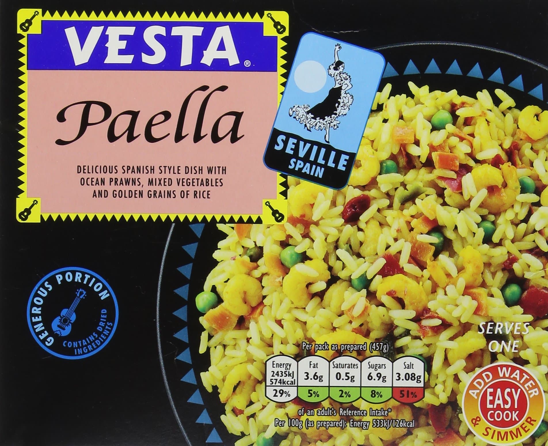 Vesta Paella - 3 x 146gm