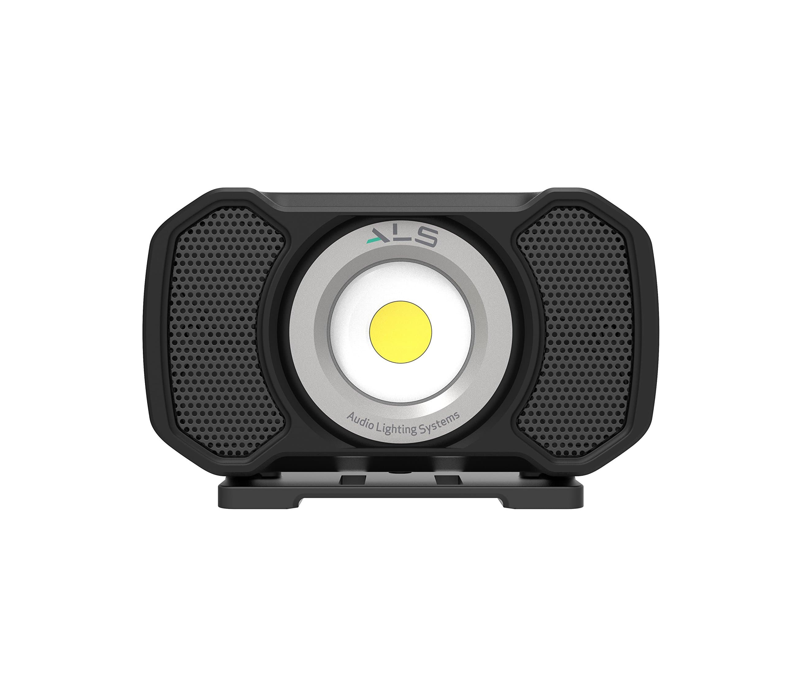 ALS Advanced Lighting Systems AUD202H Rechargeable 2,000 Lumen Bluetooth Audio Work Light, with Integrated Power Bank