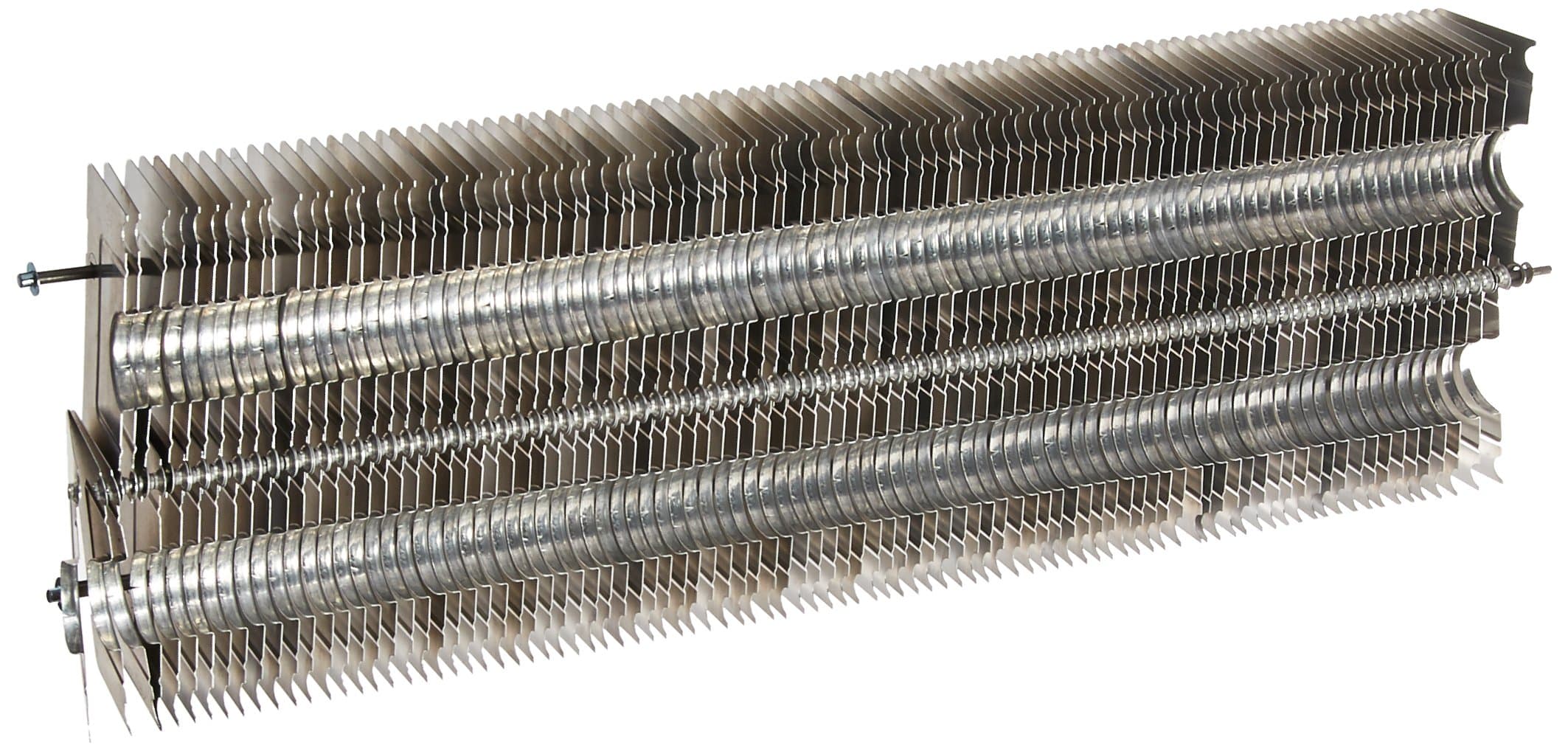 FABTEK FCLC-2 Fin Clamp Hydronic Baseboard Element Additional Fins, 2' Section For 1-1/4" Copper