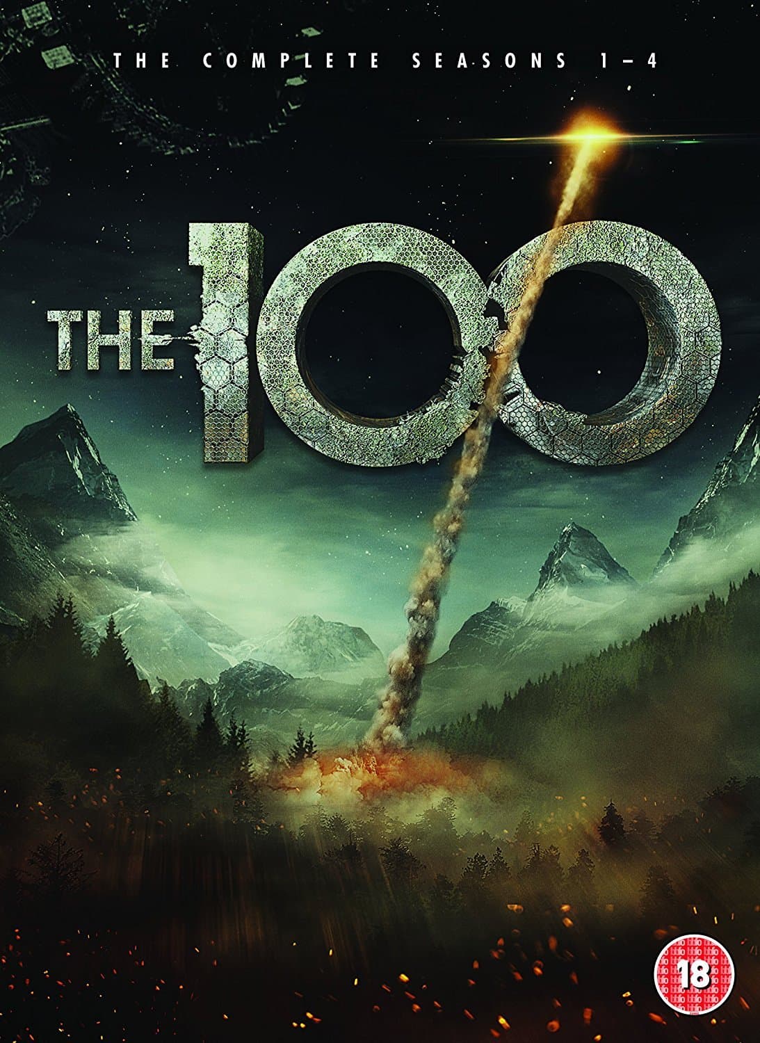 The 100 S1-4 [DVD] [2017]
