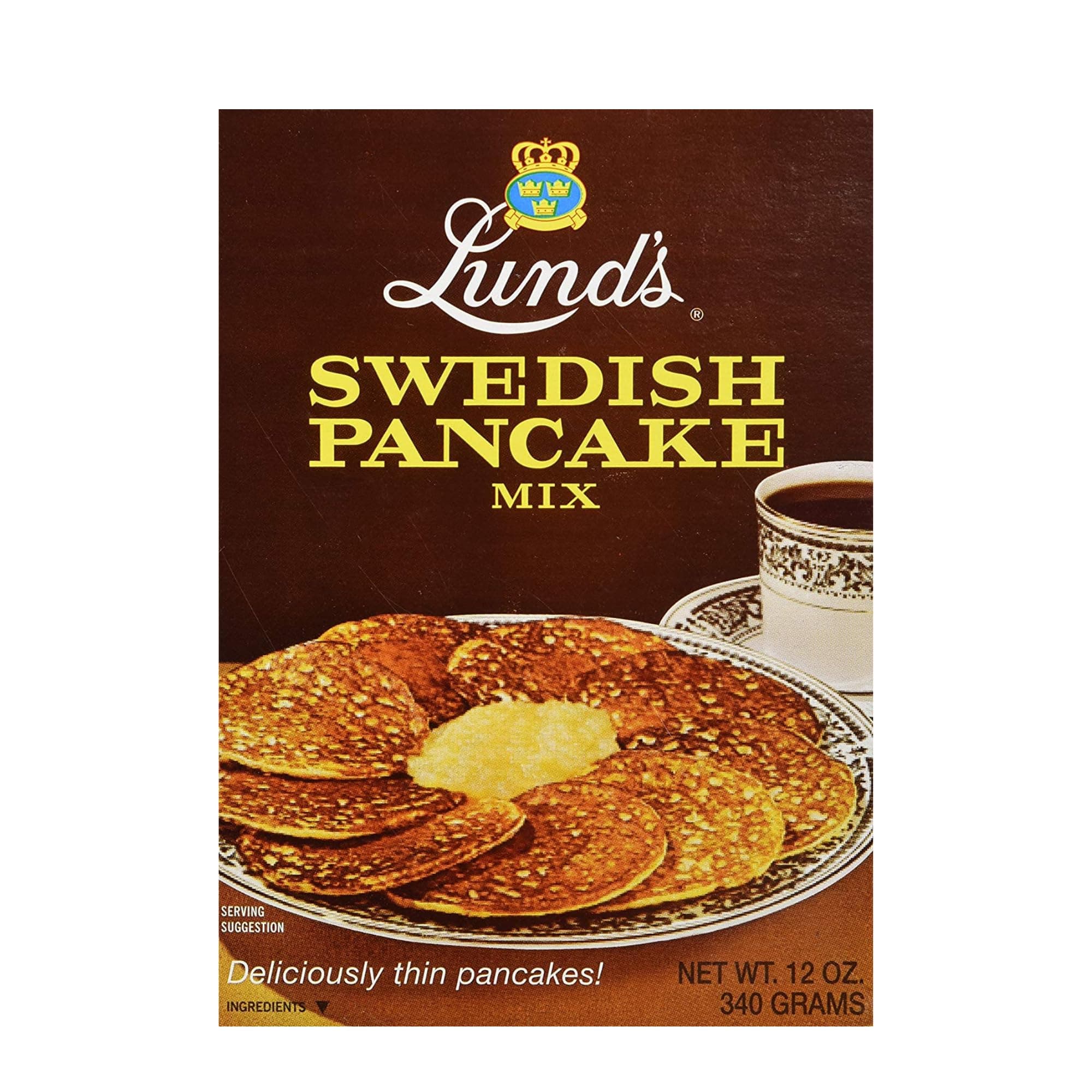 Lunds Pancake Mix, Swedish, 12 Oz