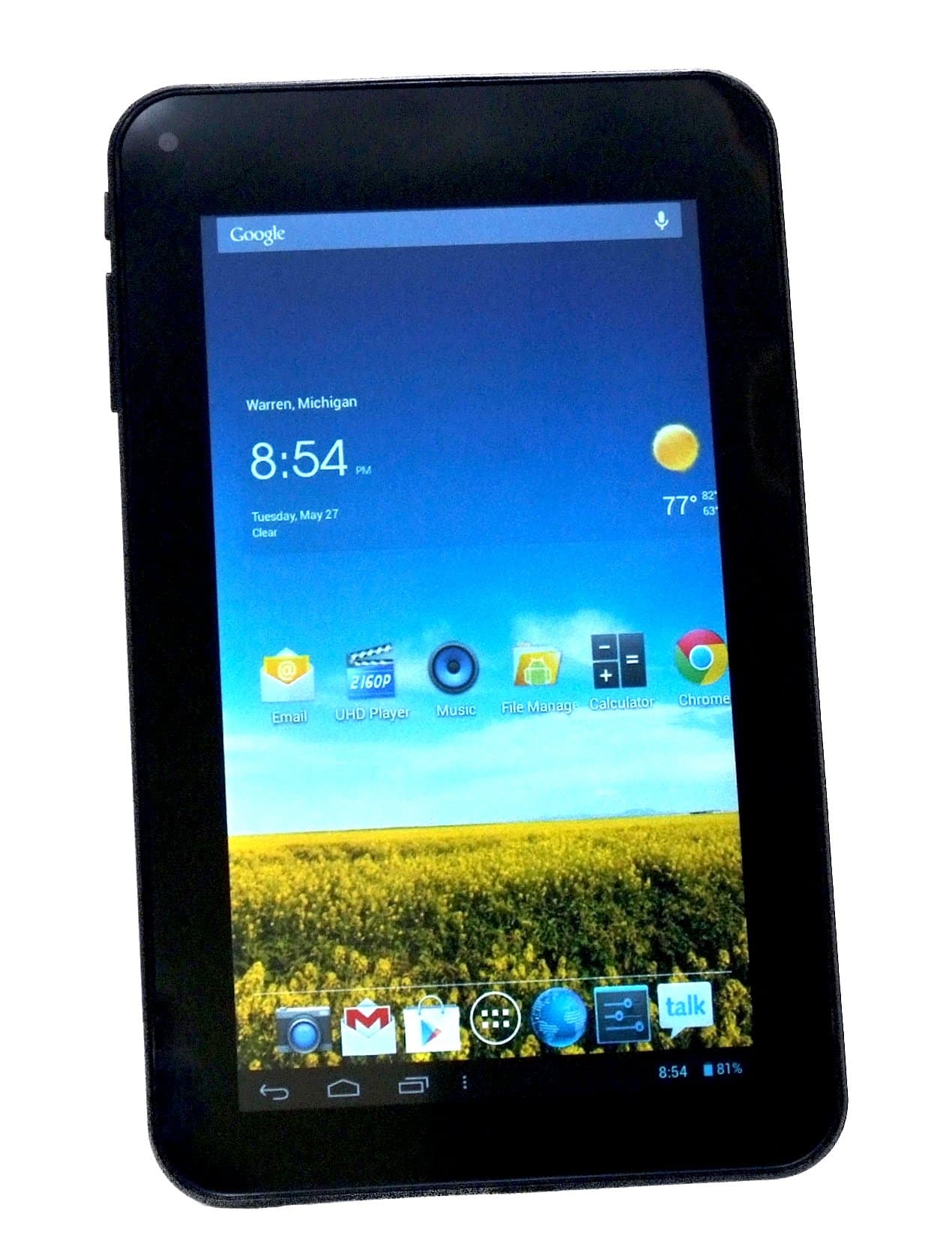 Scout 7 Inch Android Tablet - White