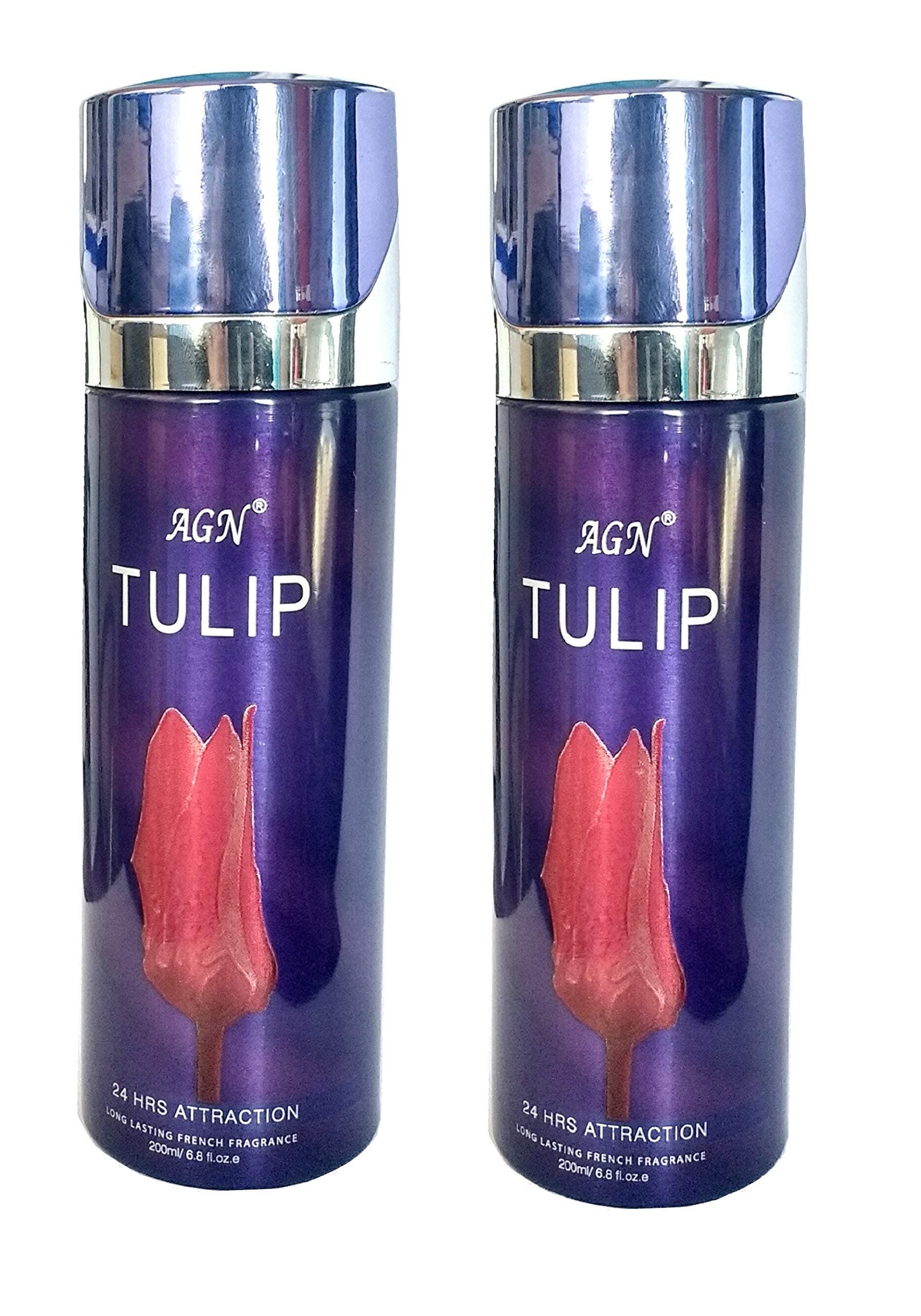 Tulip Deodorant for Unisex, 200 ml