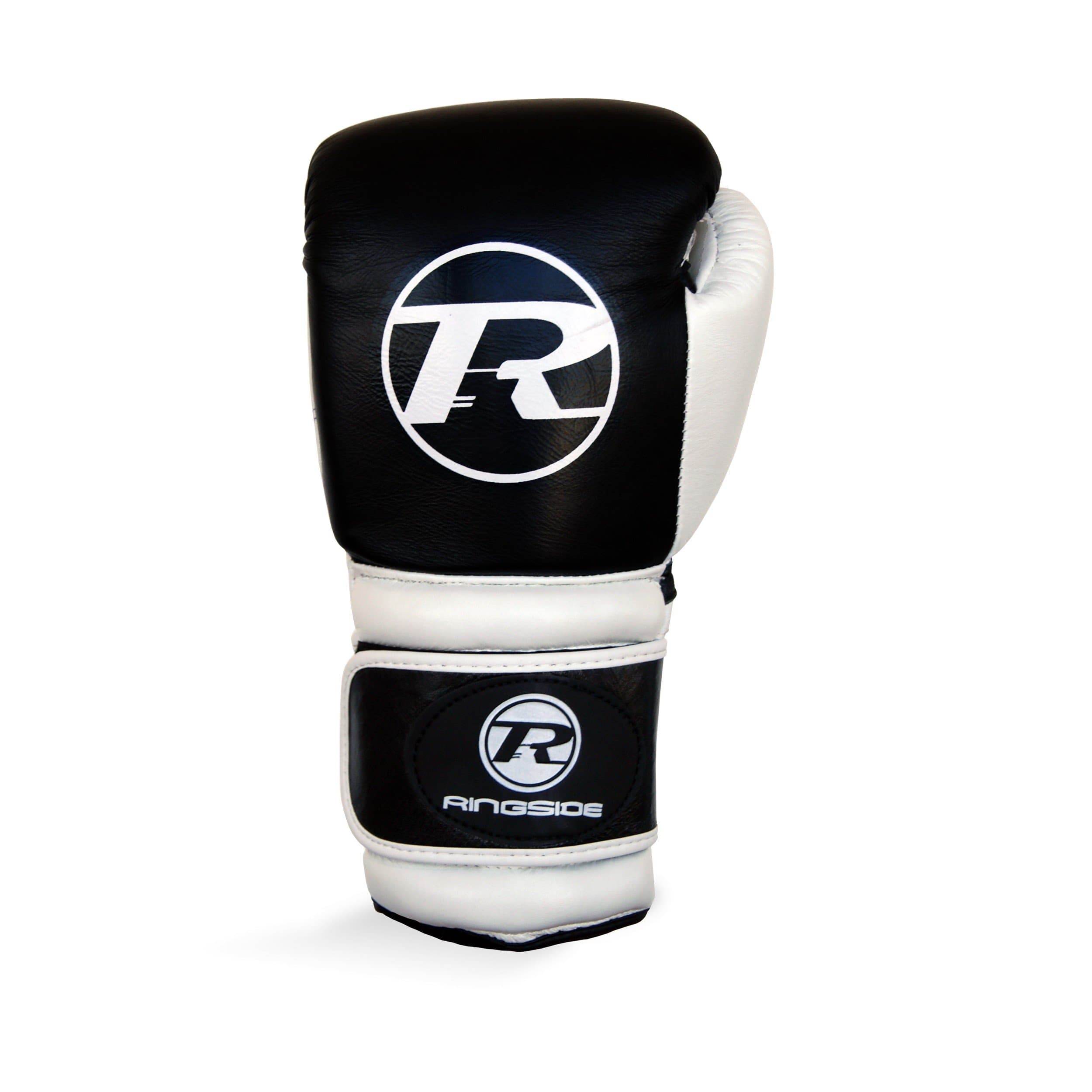 RingsideBoxing Pro Training Glove - Black/White