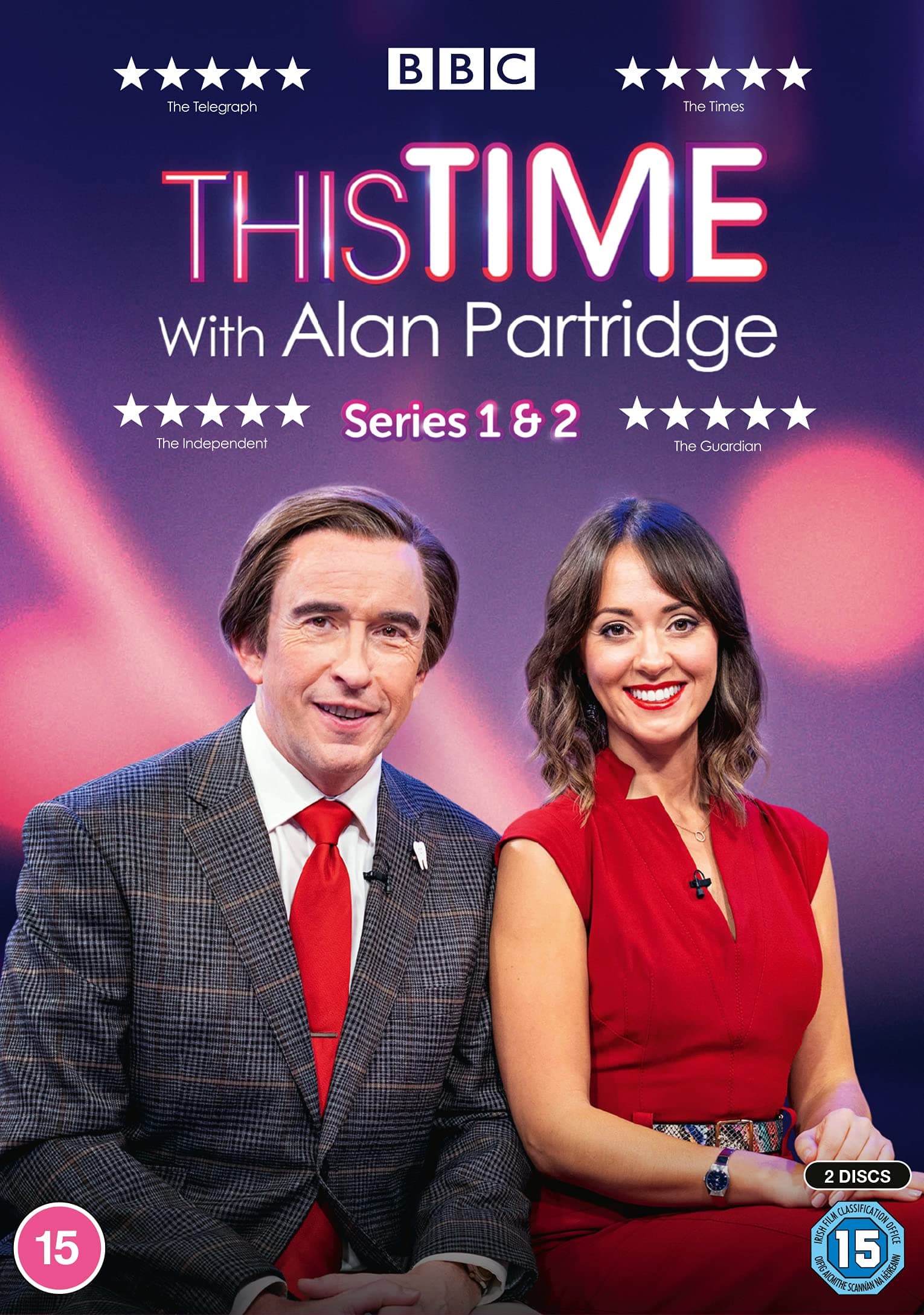 This Time With Alan Partridge - Series 1 & 2 Boxset [DVD] [2021]