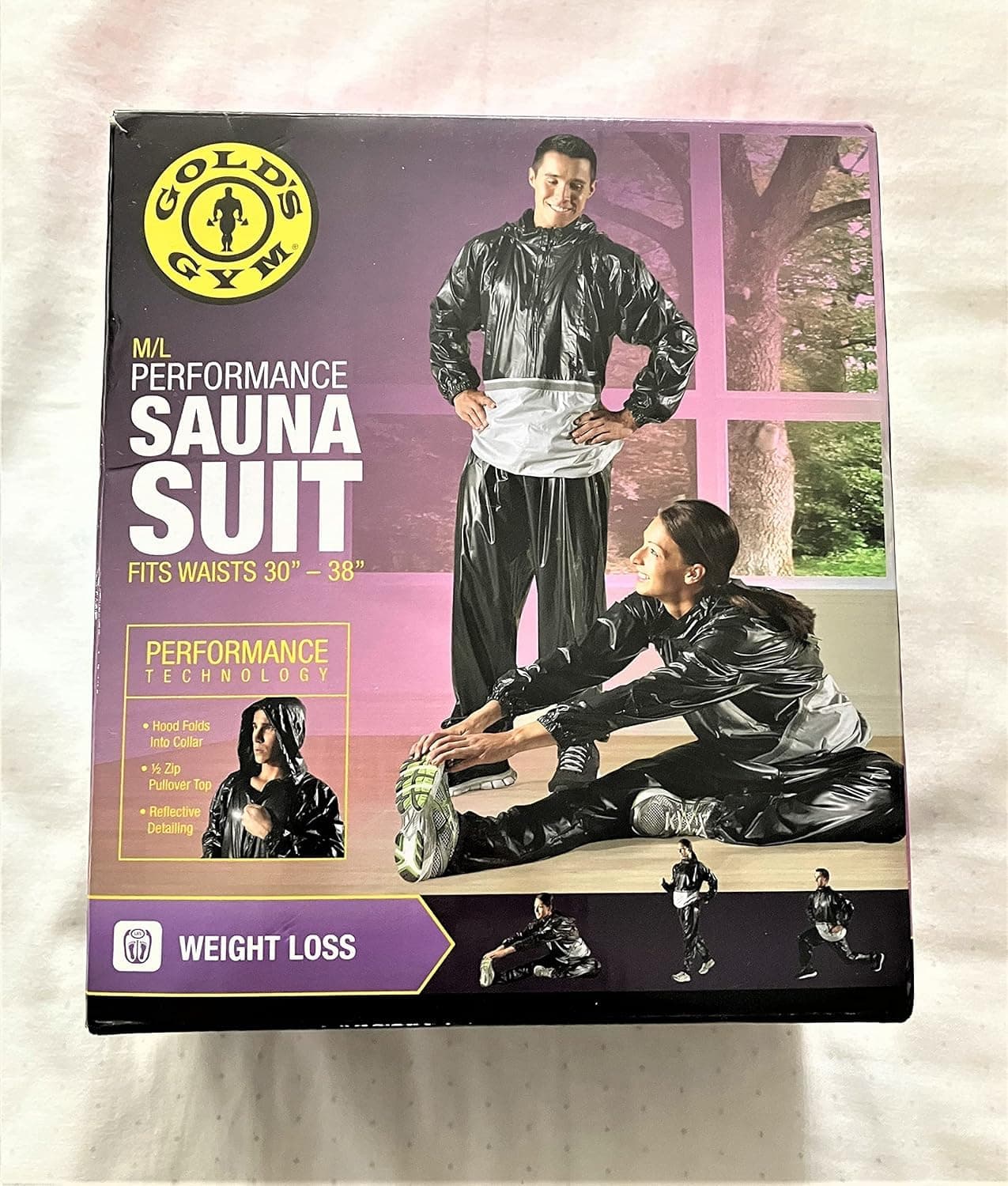 Gold's Gym Performance Sauna Suit, M/L