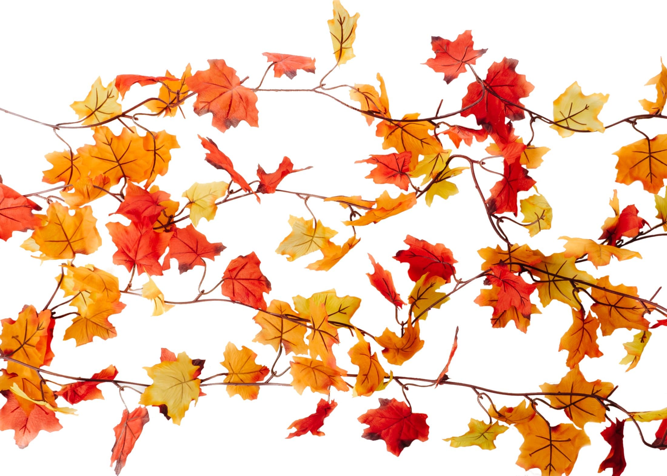 CraftMoreFall Garland 4 Pack 24 Feet Total