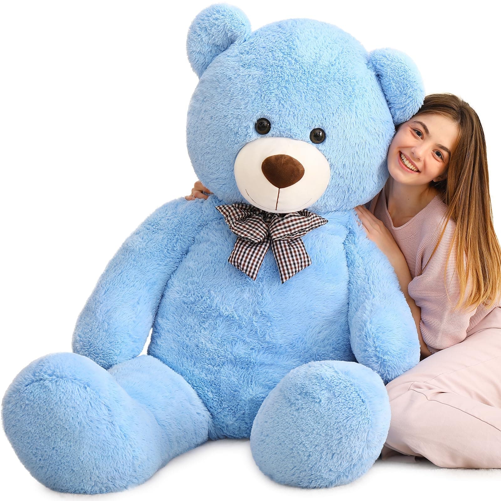 blue teddy bear 55 inches