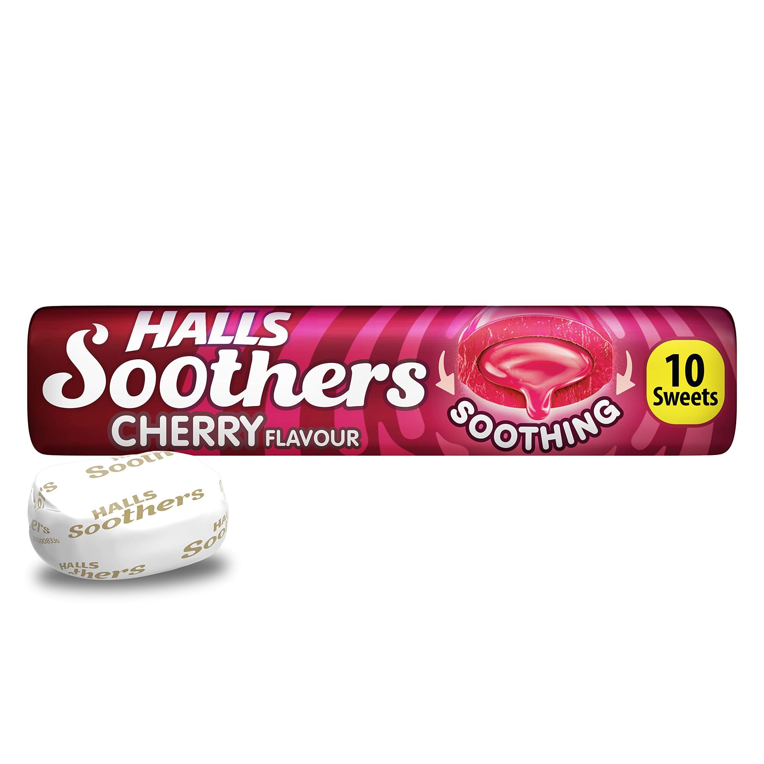 Soothers Real Cherry Juice Sweets, 45g