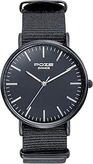 Sonata Poze Quartz Analog Nylon Strap Watch for Men