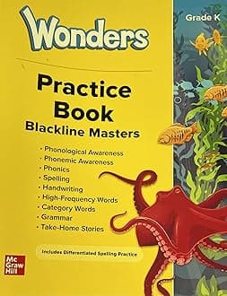 Wonders Grade K National Practice Book