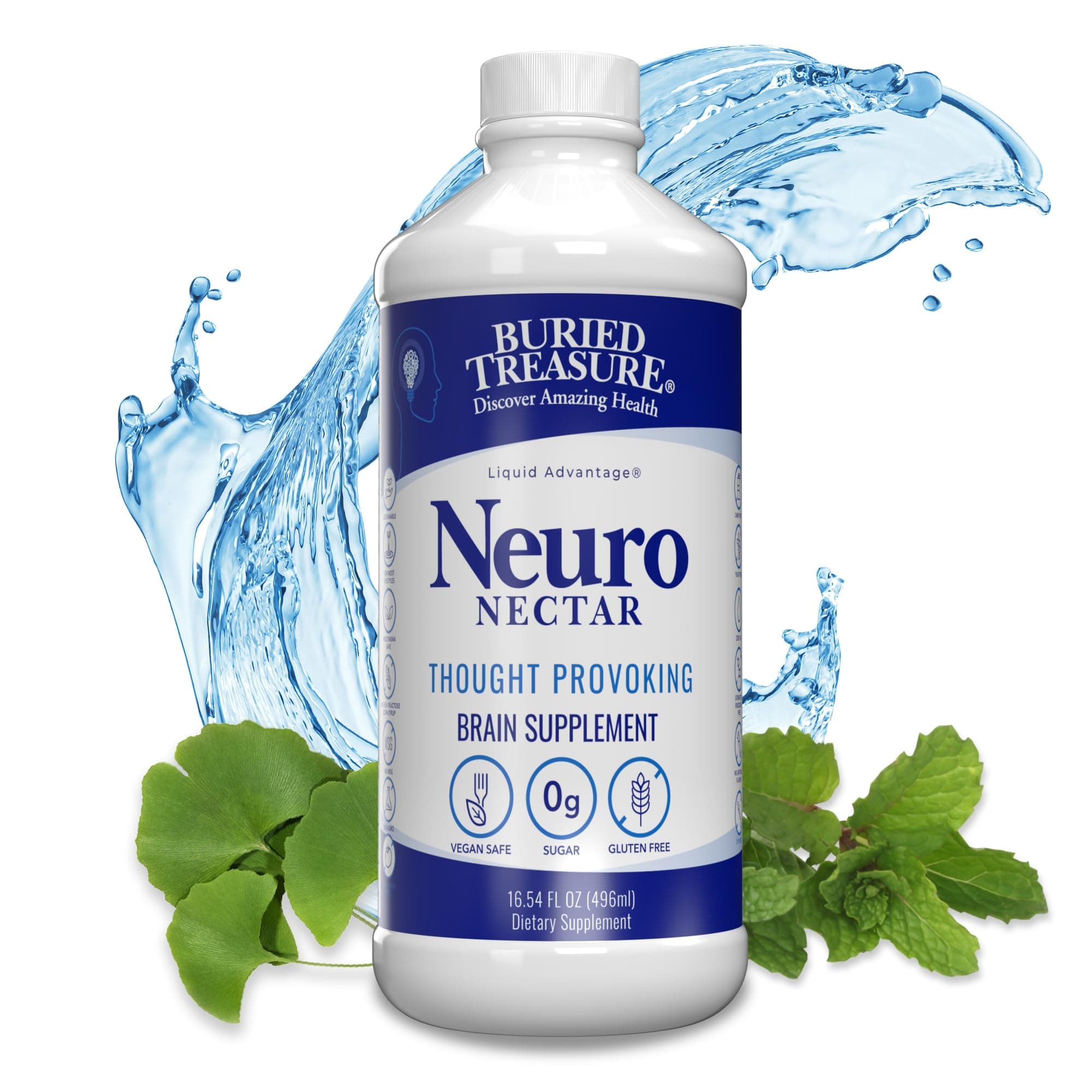 Neuro Nectar Memory and Mental Focus Supplement 16 oz