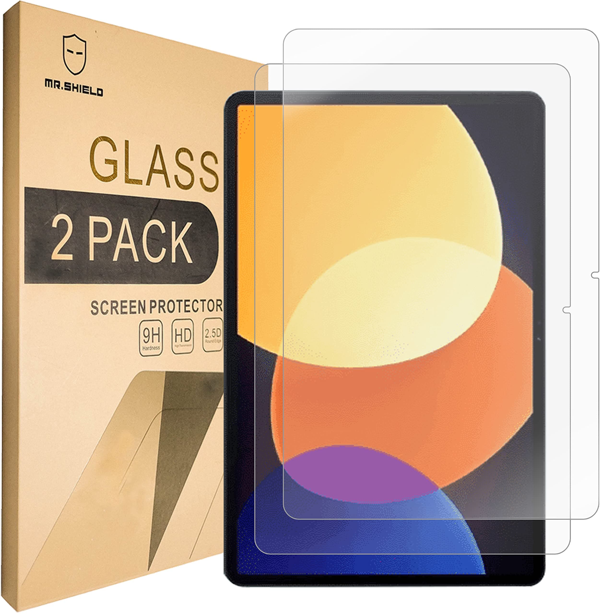 Mr.Shield [2-Pack] Screen Protector For Xiaomi Pad 6 / Xiaomi Pad 6 Pro Tablet 11" [Tempered Glass] [Japan Glass with 9H Hardness] Screen Protector