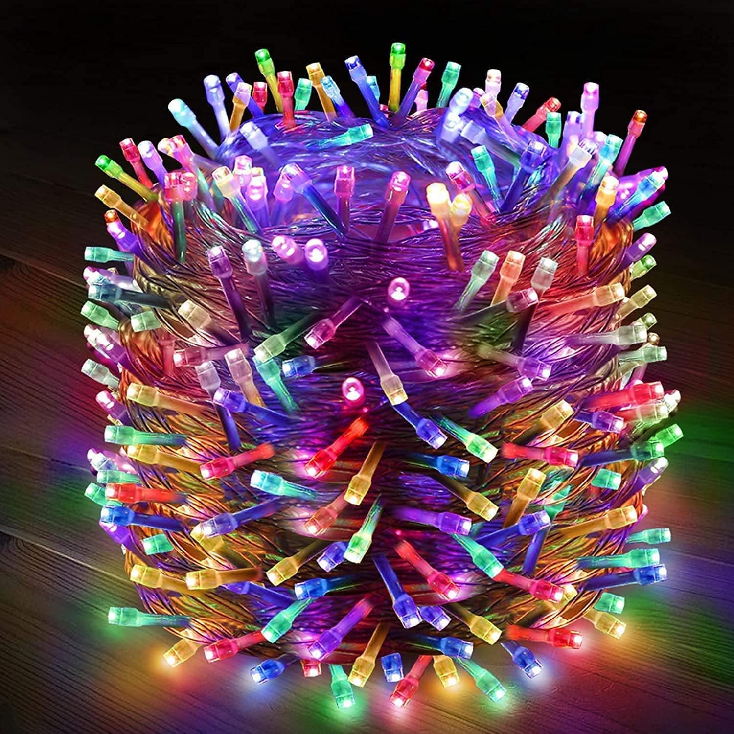 Desidiya® Premium 400 LED String Lights - 90 Meter Multi-Color Fairy Lights for Indoor & Outdoor Decoration | 8 Modes for Patio, Wall, Party, Wedding, Diwali Décor