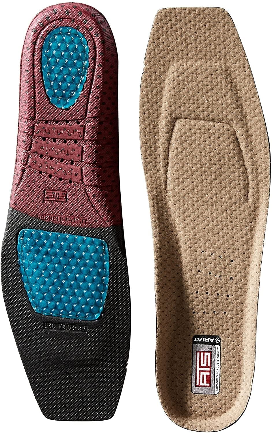 Men's ATS Wide Square Toe Footbeds