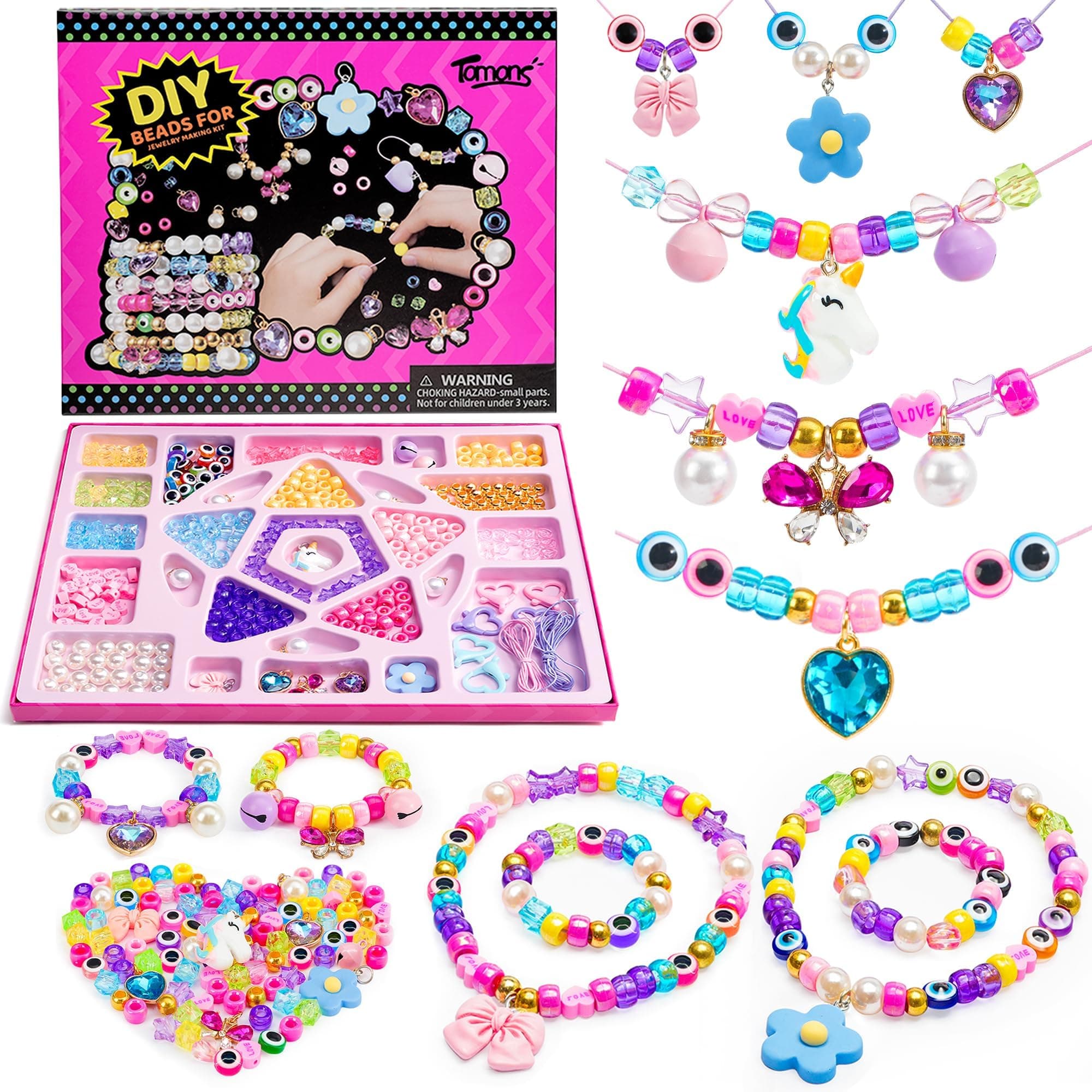 Tomons Pink Jewerly Kit