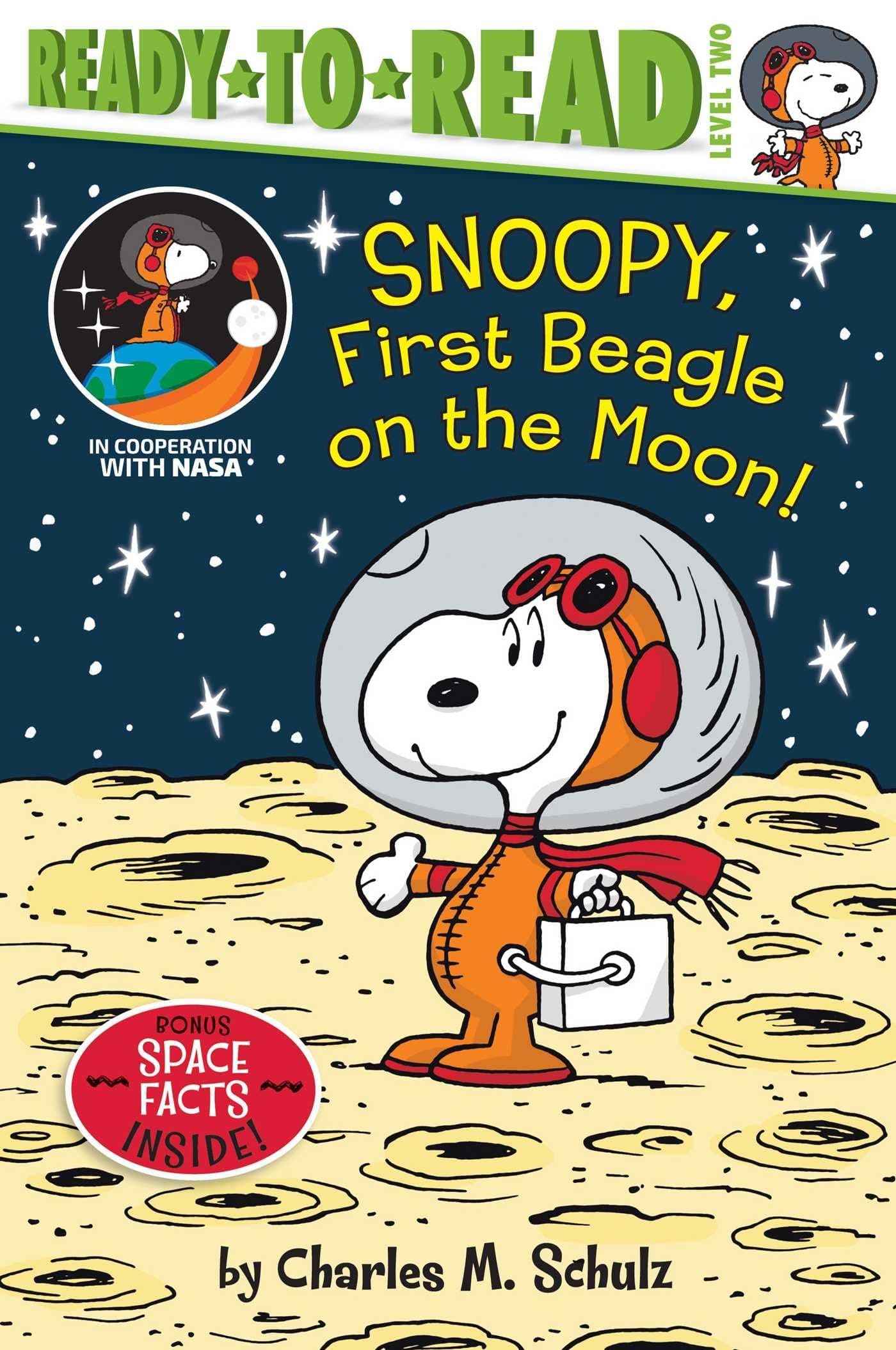 Simon Spotlight Snoopy, First Beagle on the Moon! (Peanuts: Ready-to-Read, Level 2)