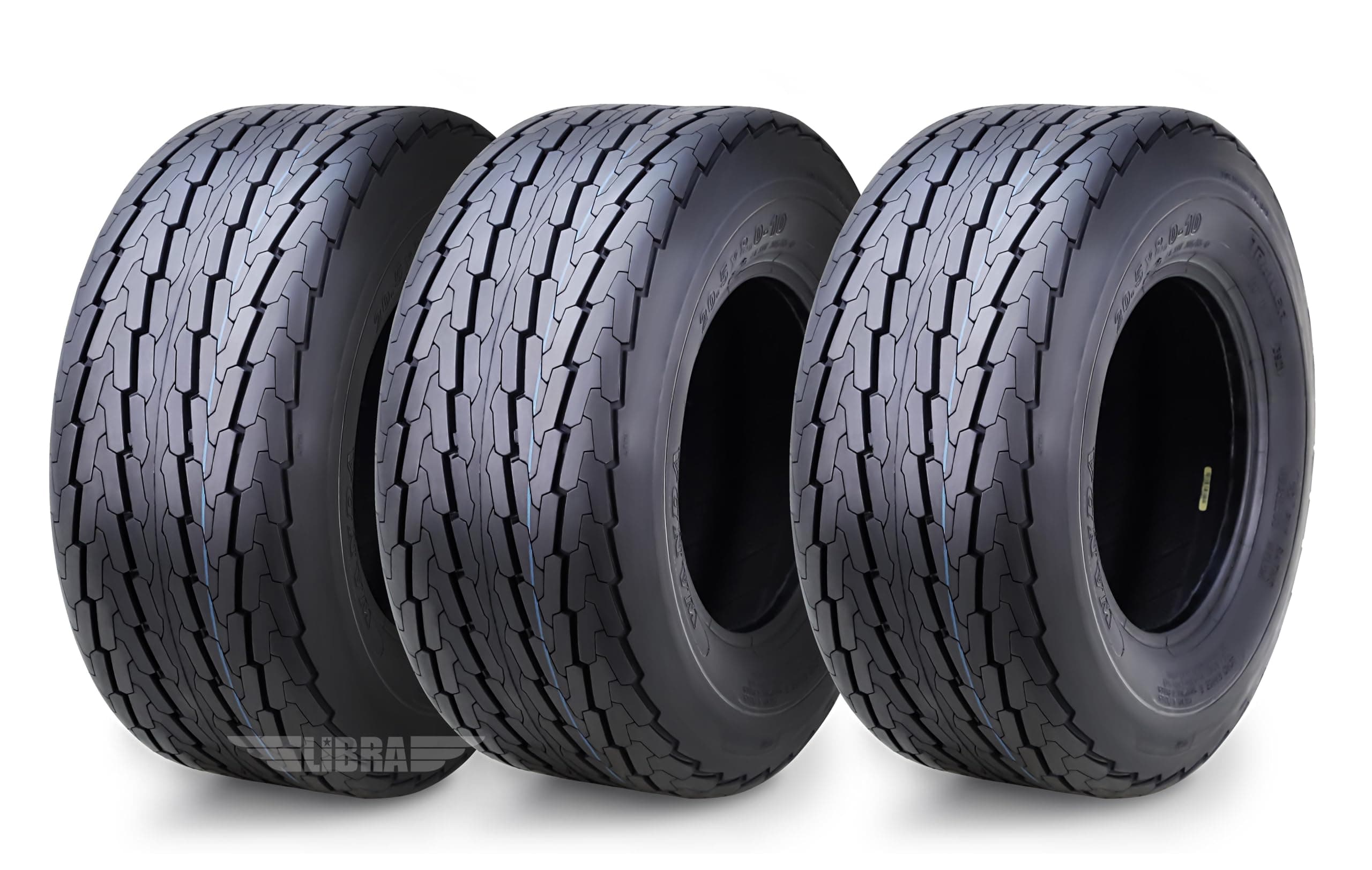 WANDA (3) Trailer Tire 20.5x8-10 10PR Load Range E - 11045