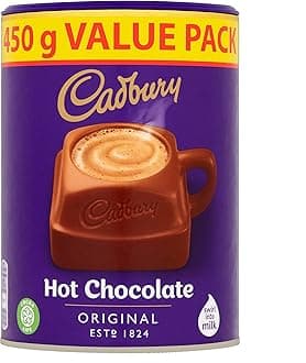 Cadbury The Original Hot Chocolate, Irresistibly Smooth, Value Pack, Approximately 31 Servings, 450 g (Pack of 1)