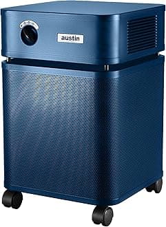 HealthMate Plus Standard Air Purifier Midnight Blue - Advanced 4- Stage Filtration Air Purifiers For Home with Activated Carbon & Zeolite - Ideal as Air Purifiers for Bedroom Model B450
