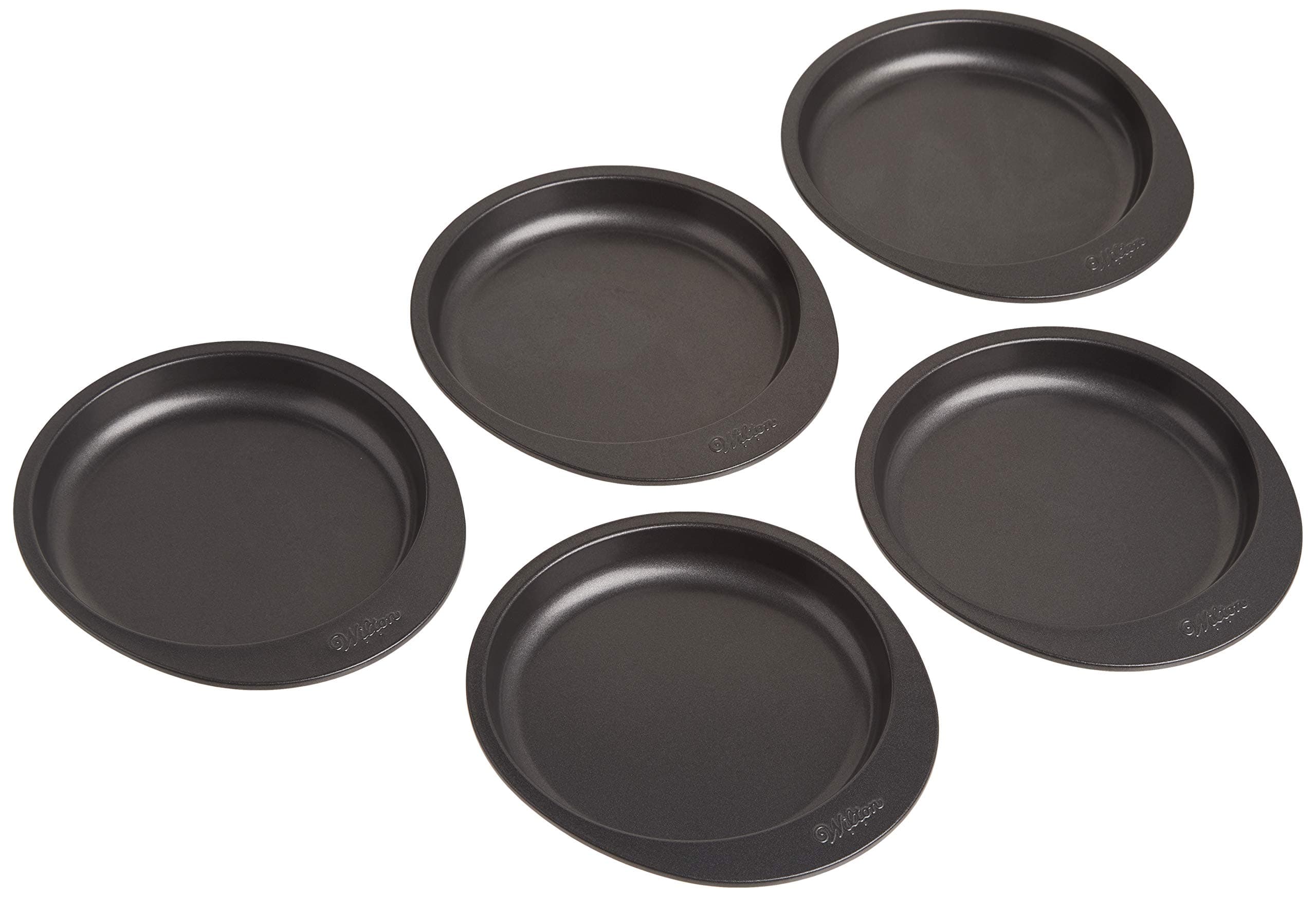 Easy Layers 5-Piece Layer Cake Pan Set, 6-Inch, Steel