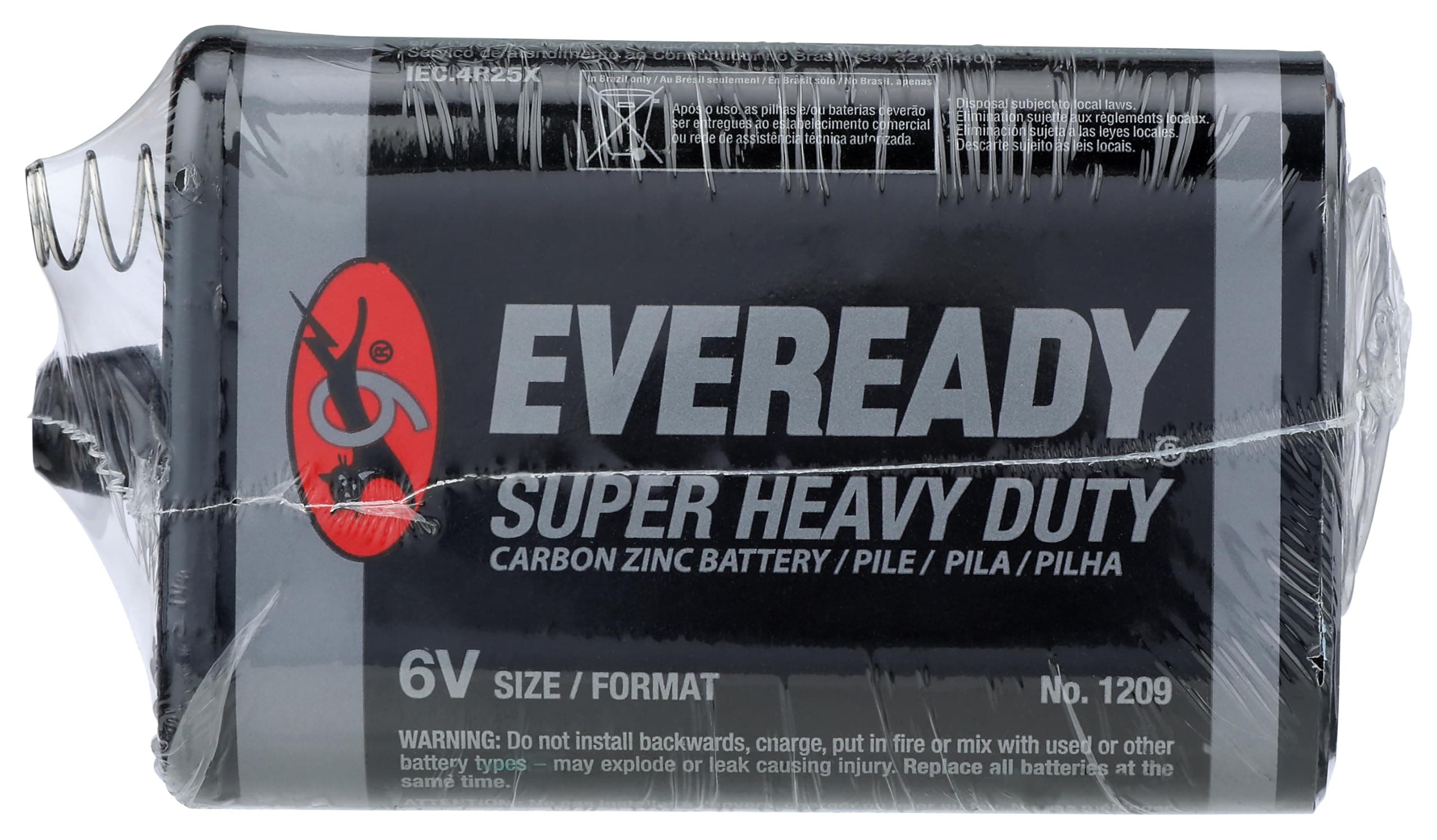 Energizer Eveready Heavy Duty 6V