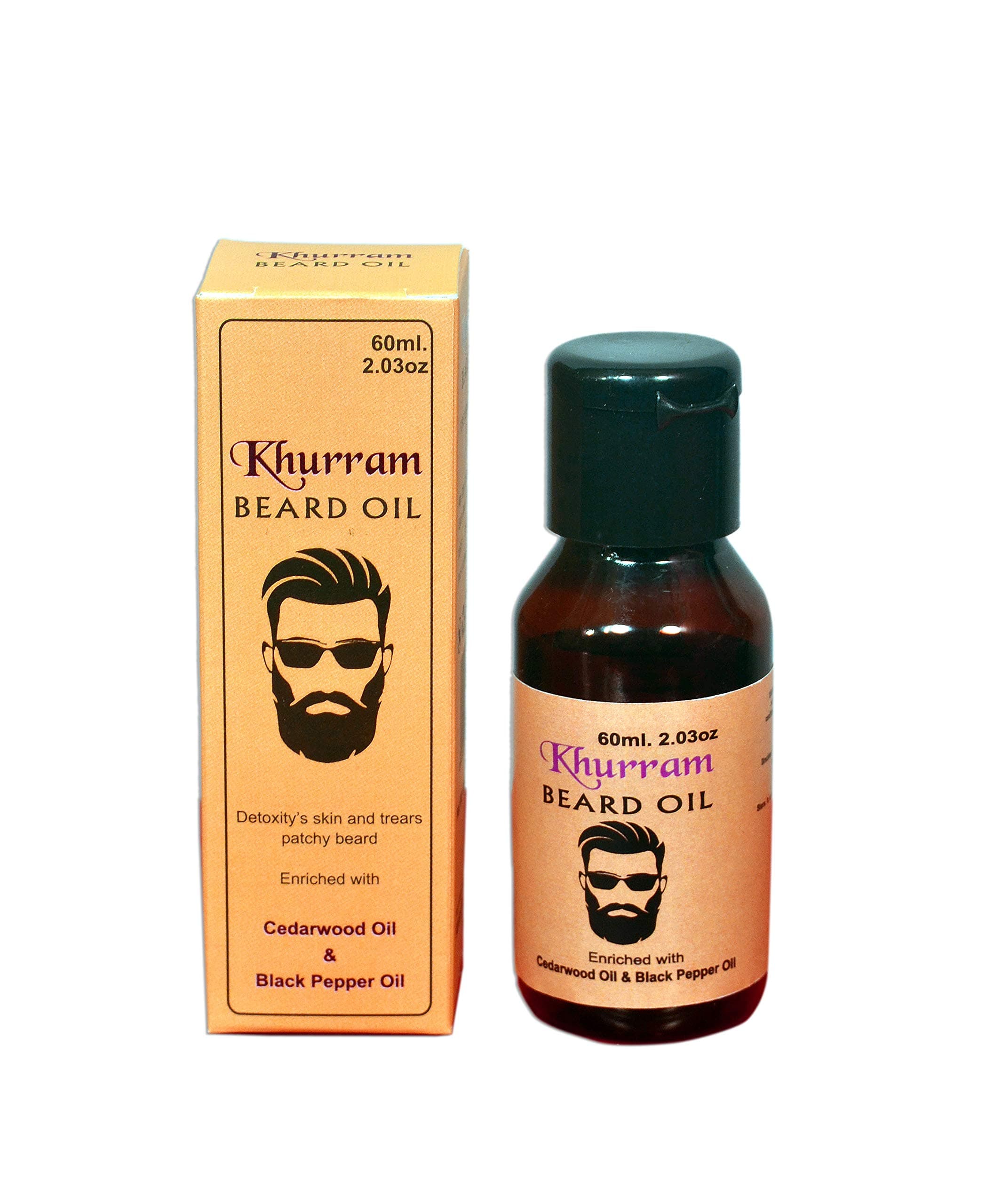 Khurram Beard Growth Oil- 60ml