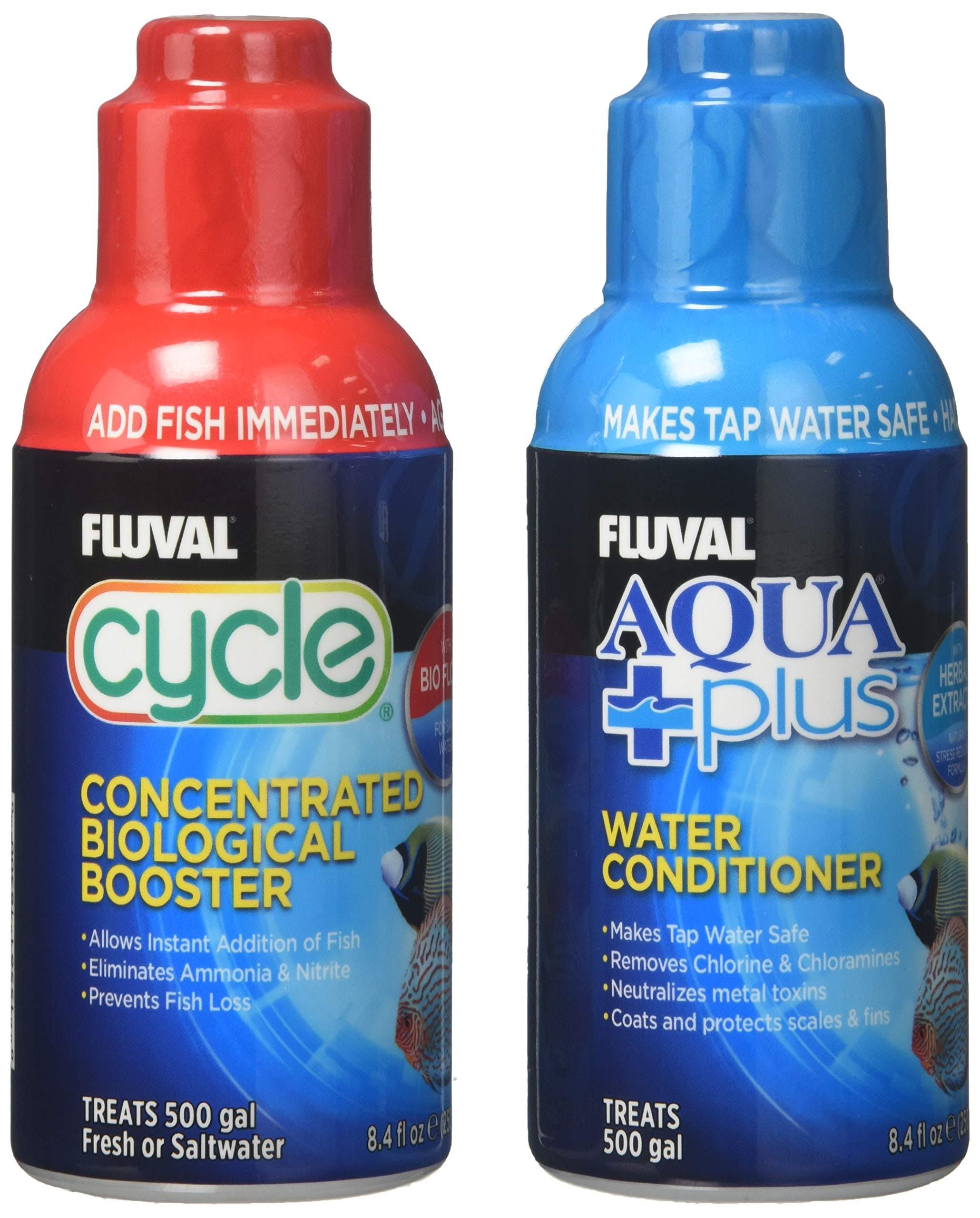 FluvalCycle and Aquaplus Water Treatment Pack, 250 ml