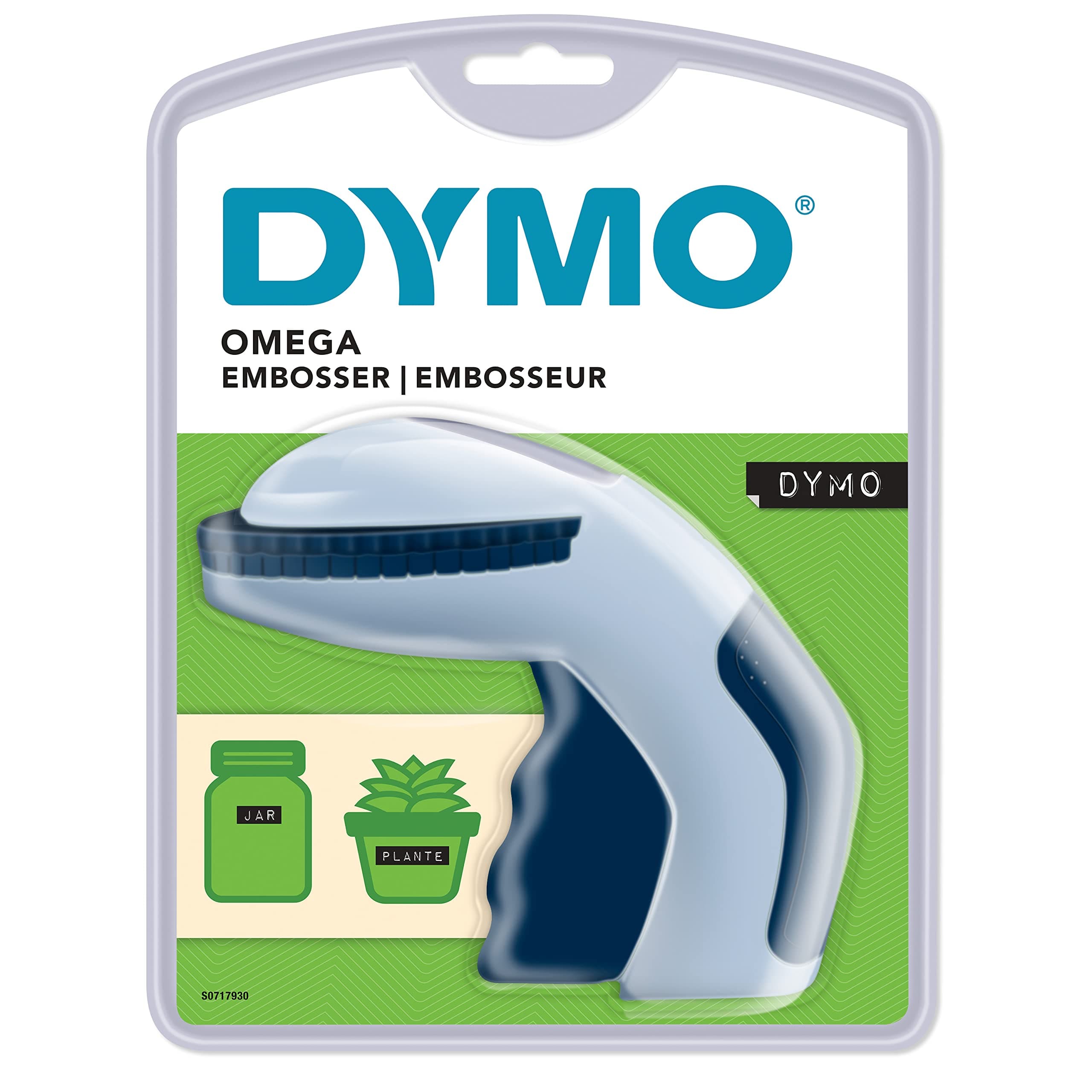 DYMO Omega, Home Embossing Label Marker using with 3D Embossing Labels, S0717930