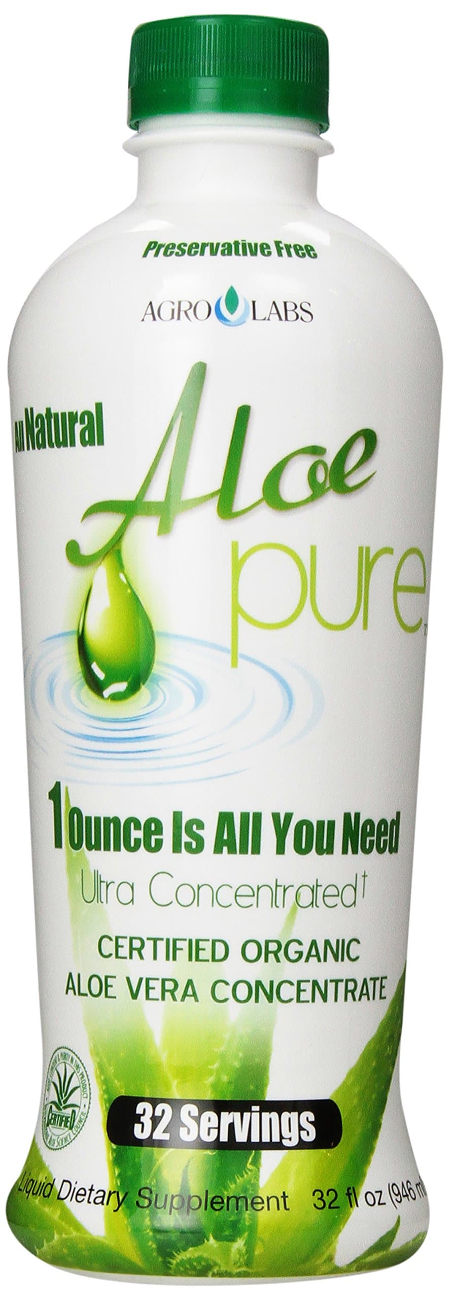 Aloe Pure, 32-Fluid Ounce Bottle