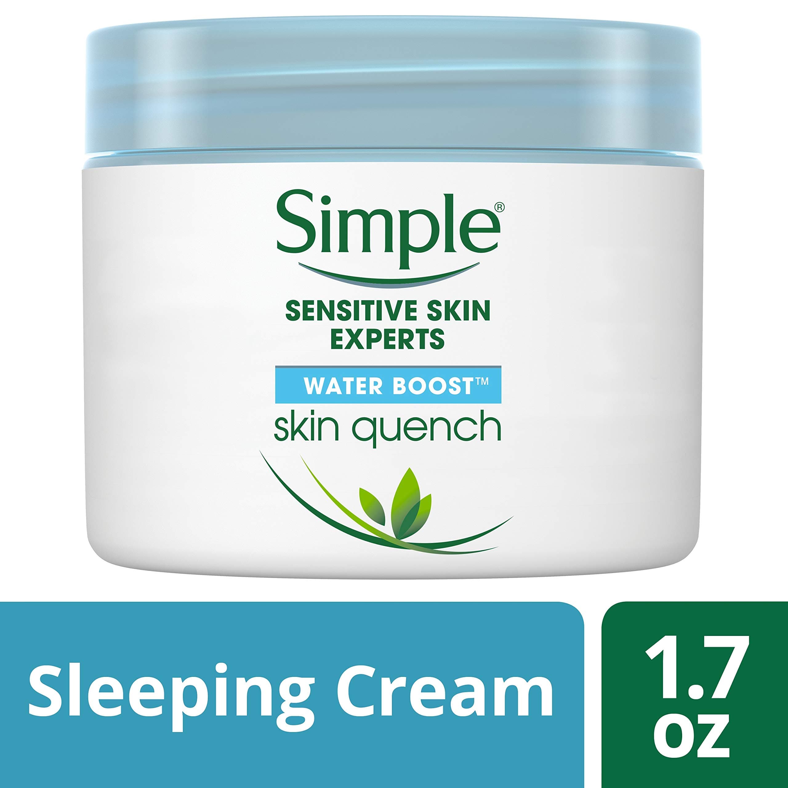 Water Boost Skin Quench, Sleeping Cream, 1.7 Fl Oz (Pack of 1)