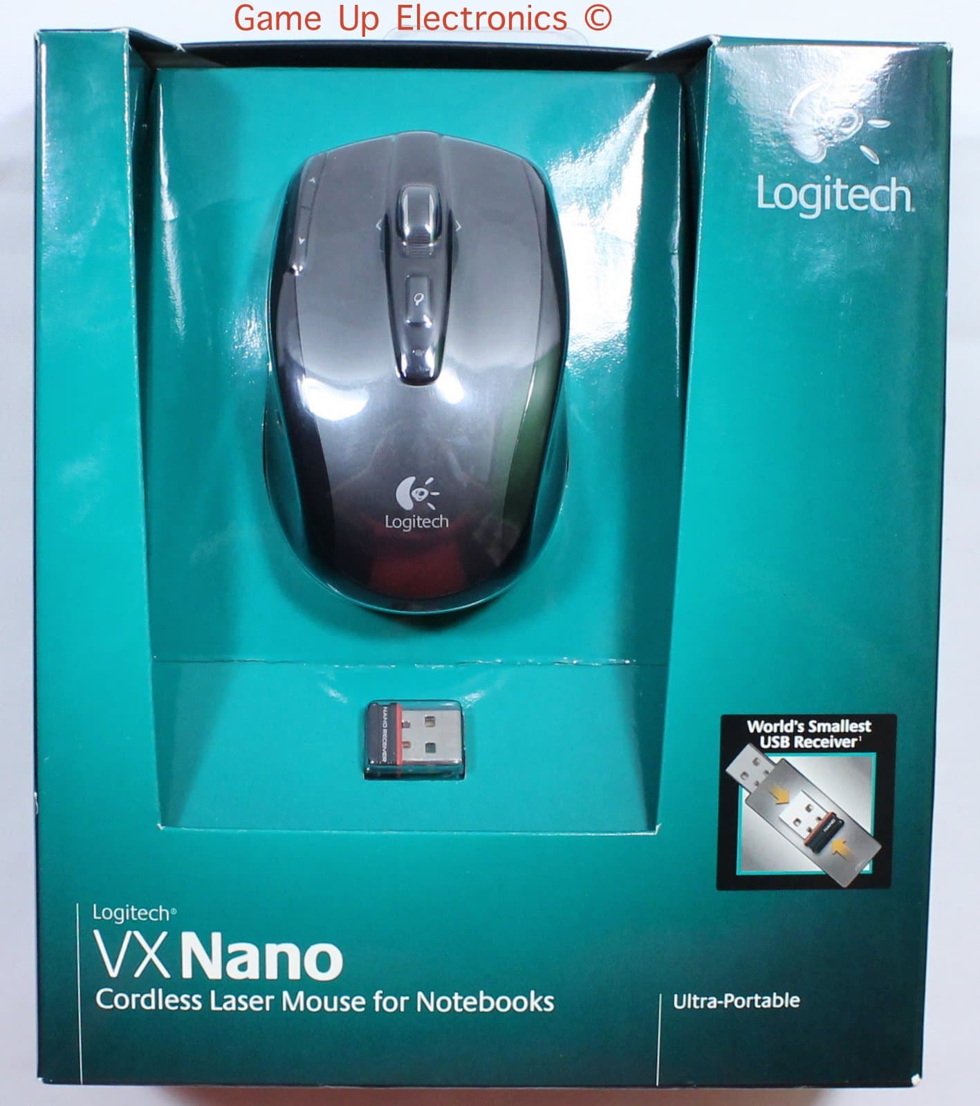 Logitech 910-000253 VX Nano Cordless Laser Mouse Retail