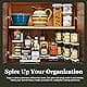 Vertical Spice - 33x1x11 DC - Spice Organizer - 2 Individual Cabinet Drawers