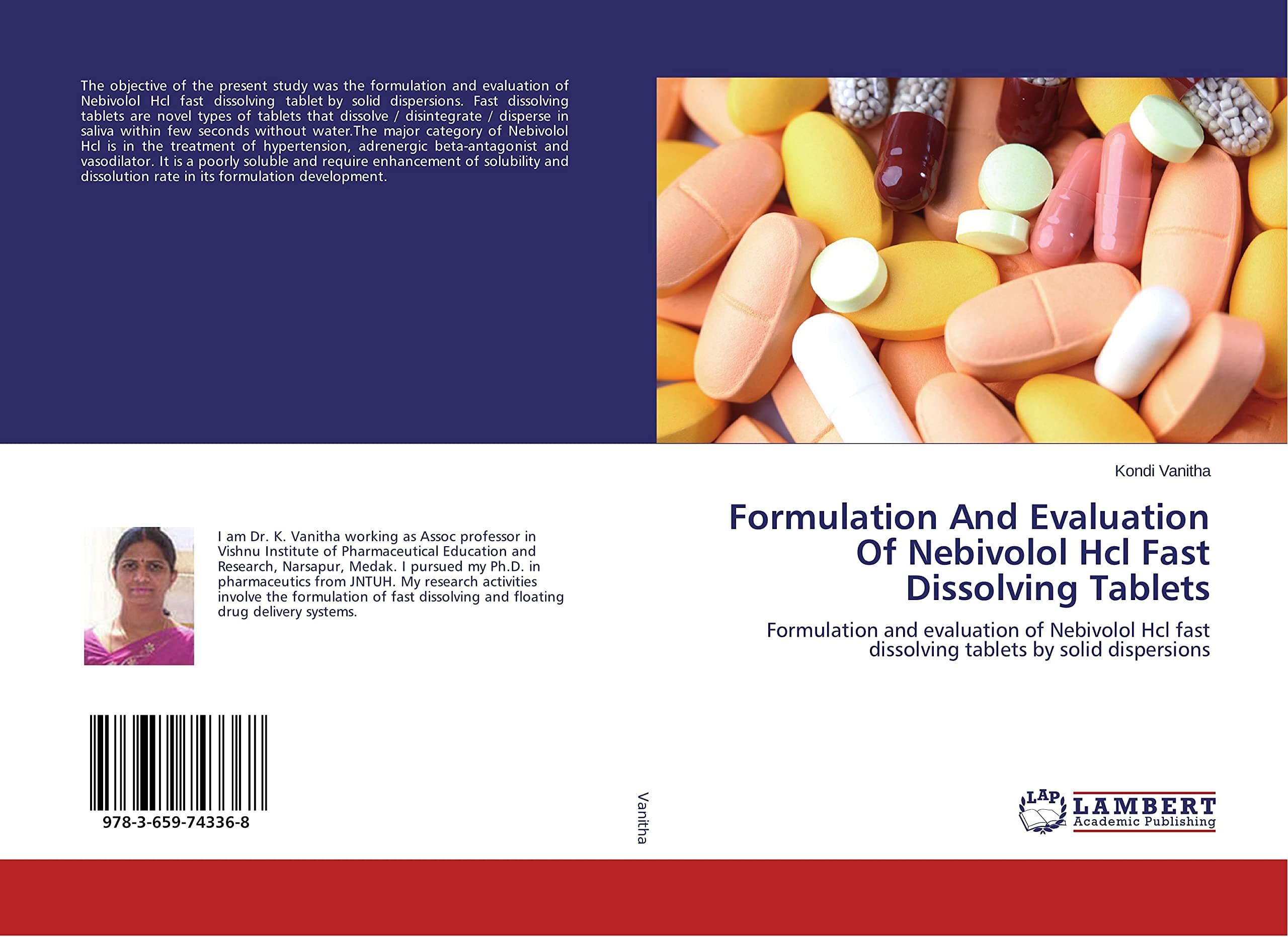 Formulation And Evaluation Of Nebivolol Hcl Fast Dissolving Tablets