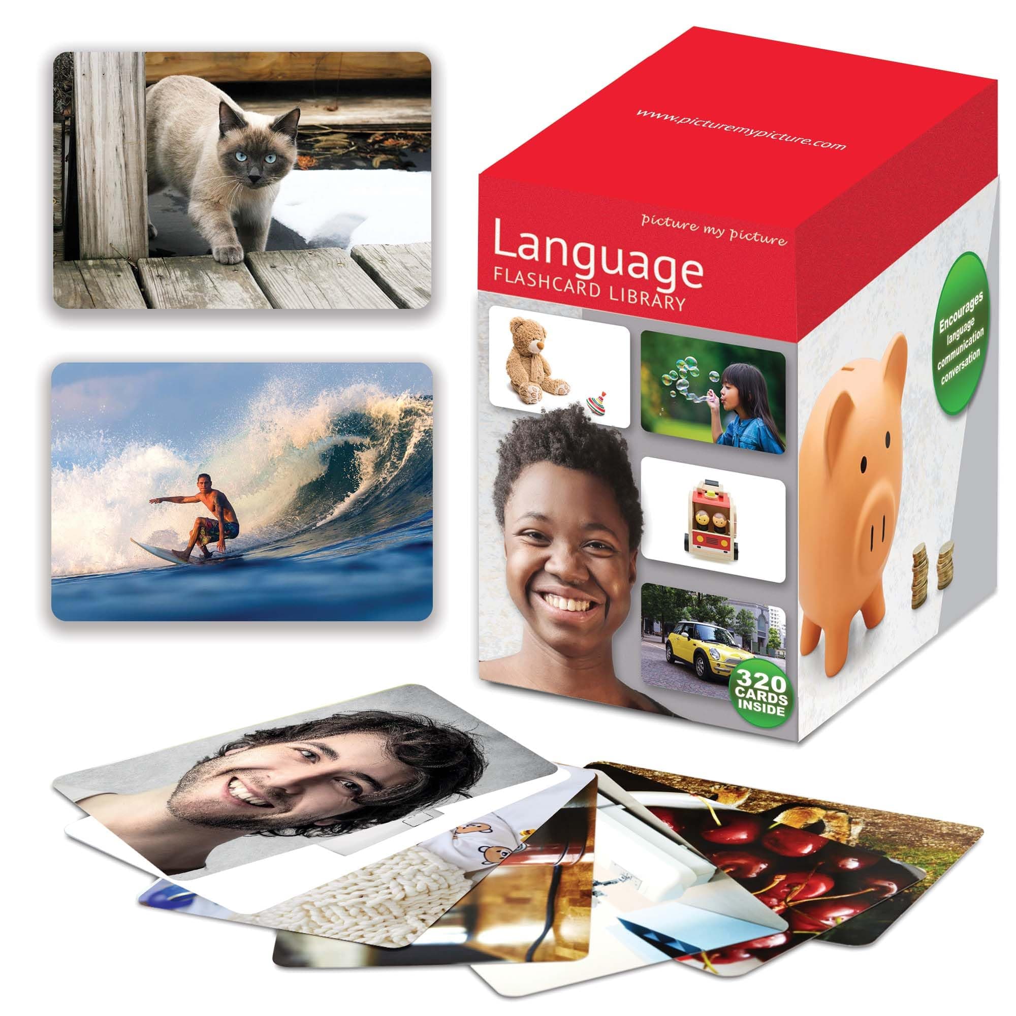 Language Library Flashcard Set