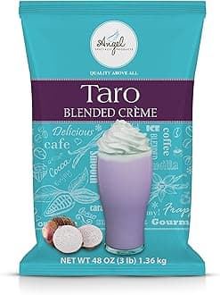 - Taro Blended Crème Mix by Angel Specialty Products [3 LB]